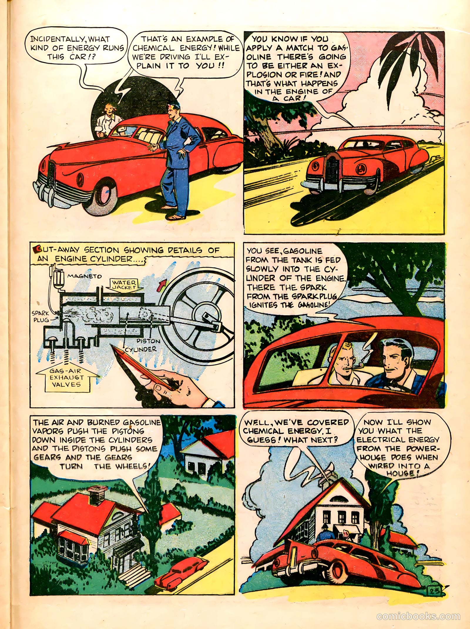 Science Comics #2 (1946) — page 25 of 36