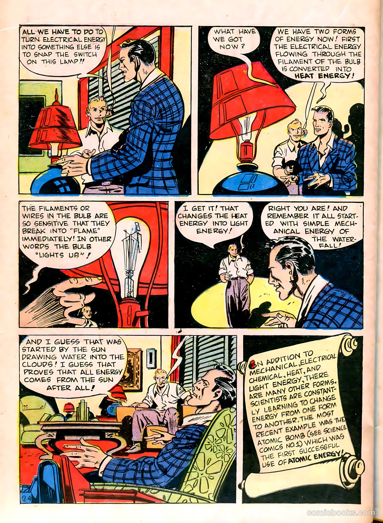 Science Comics #2 (1946) — page 26 of 36