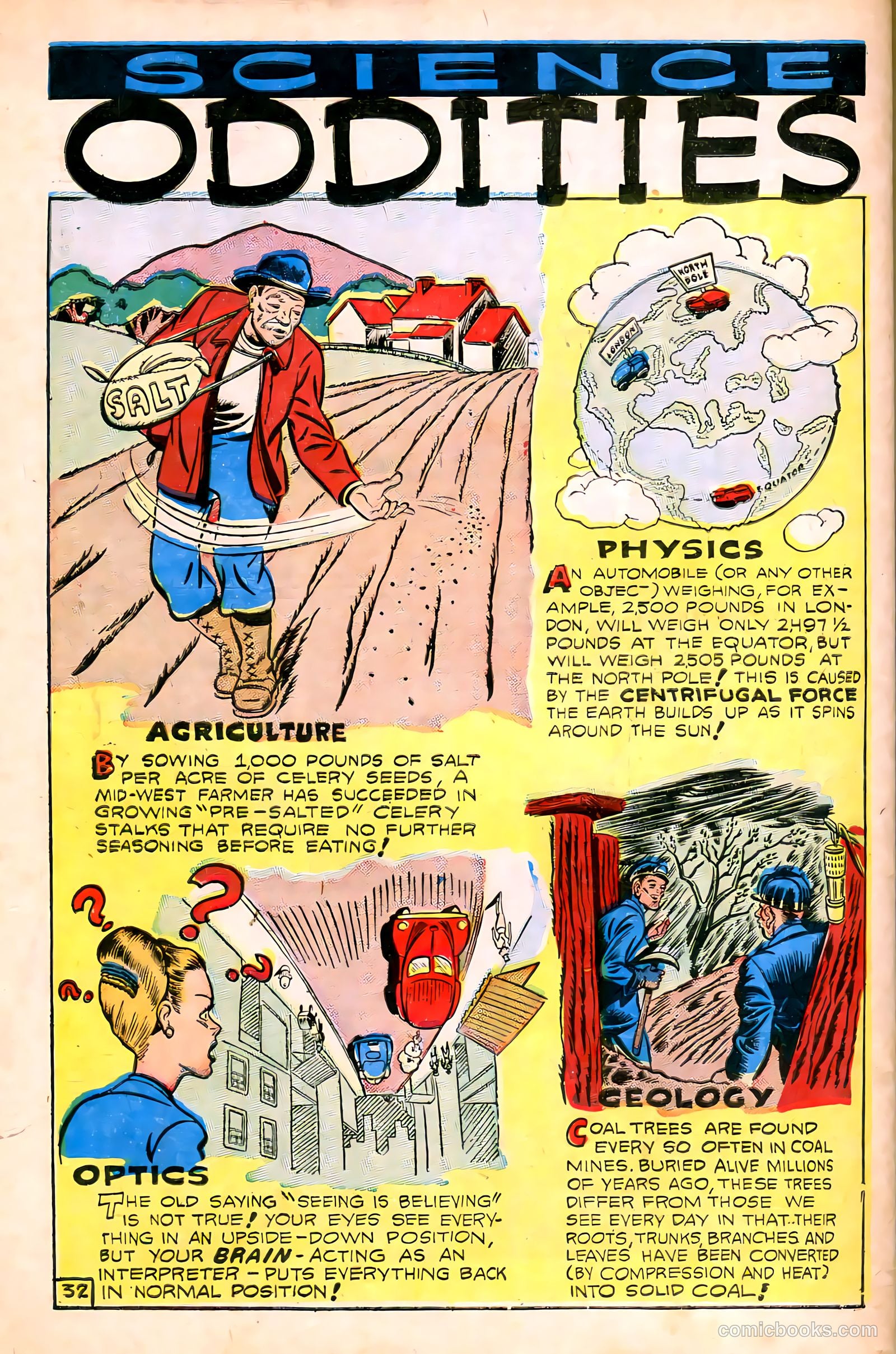 Science Comics #2 (1946) — page 34 of 36