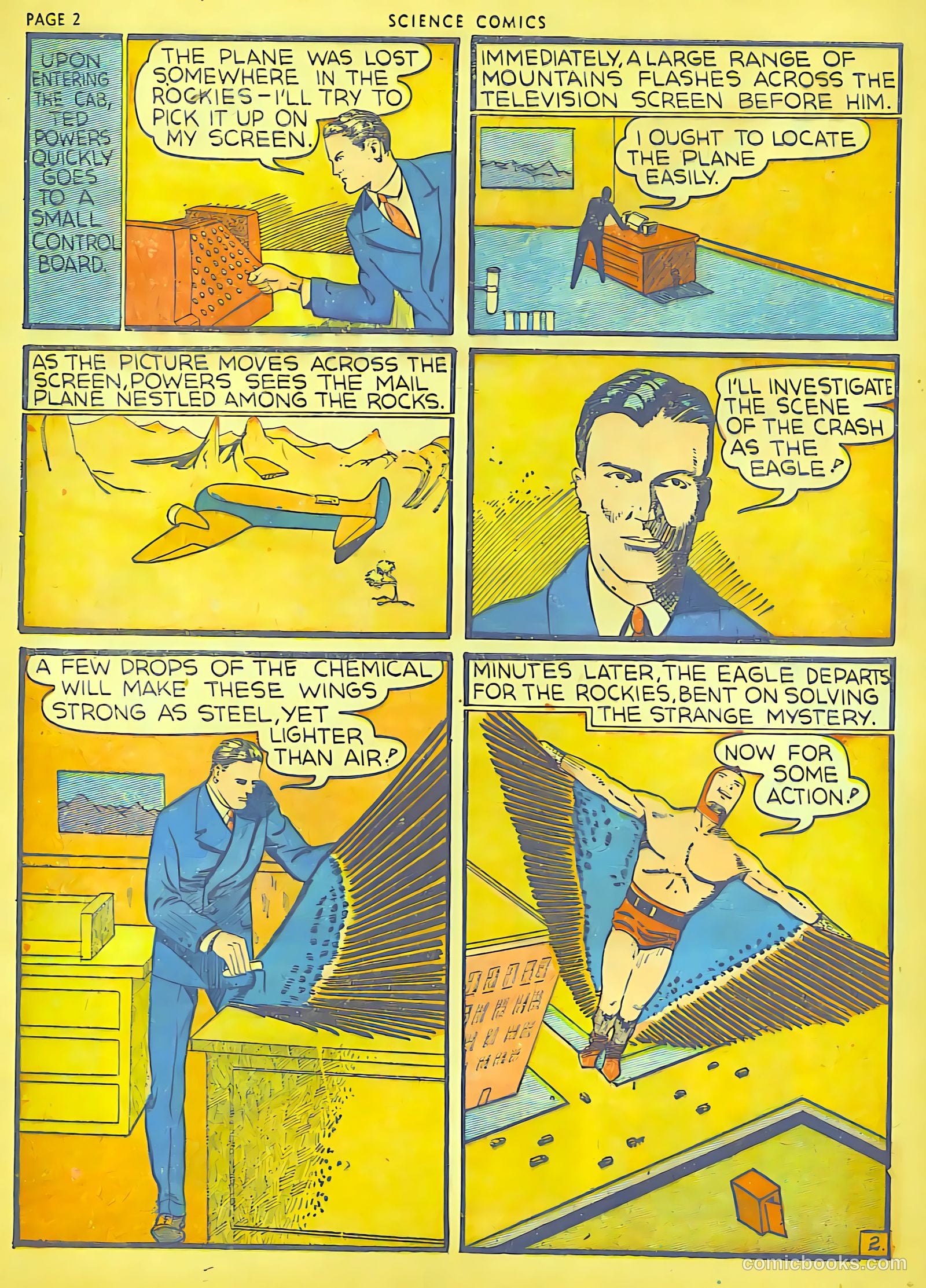Science Comics #2 (1940) — page 3 of 62