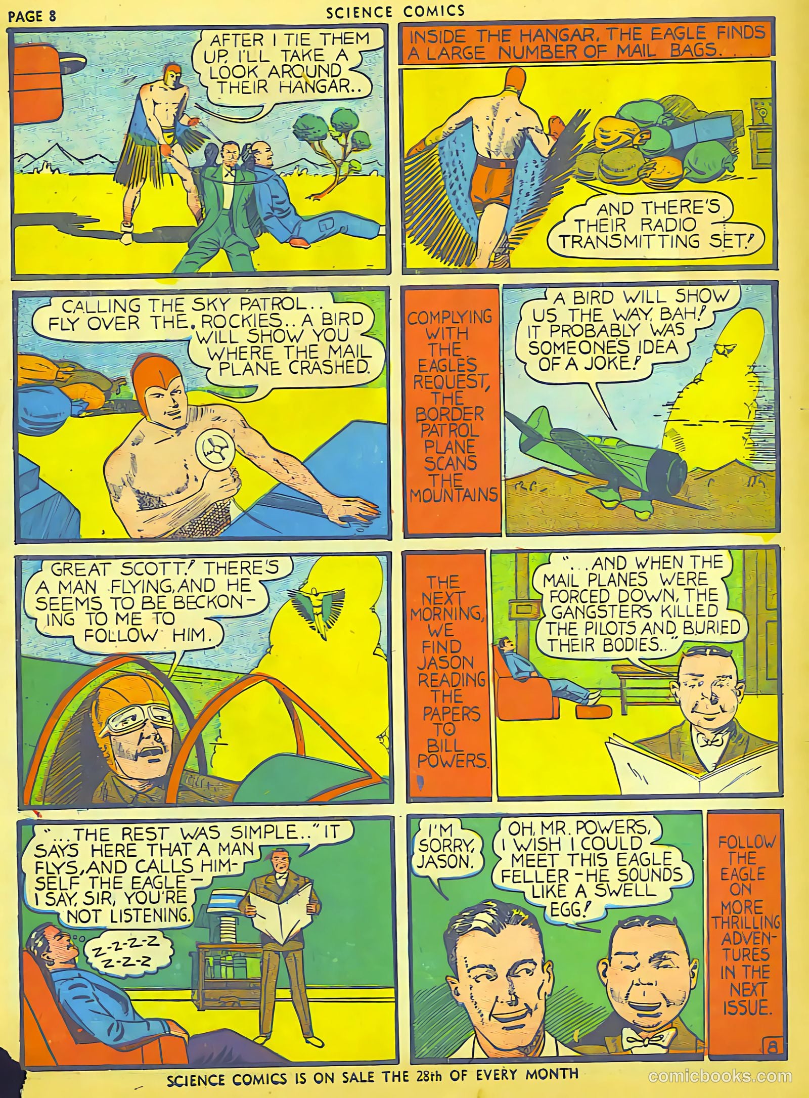 Science Comics #2 (1940) — page 9 of 62