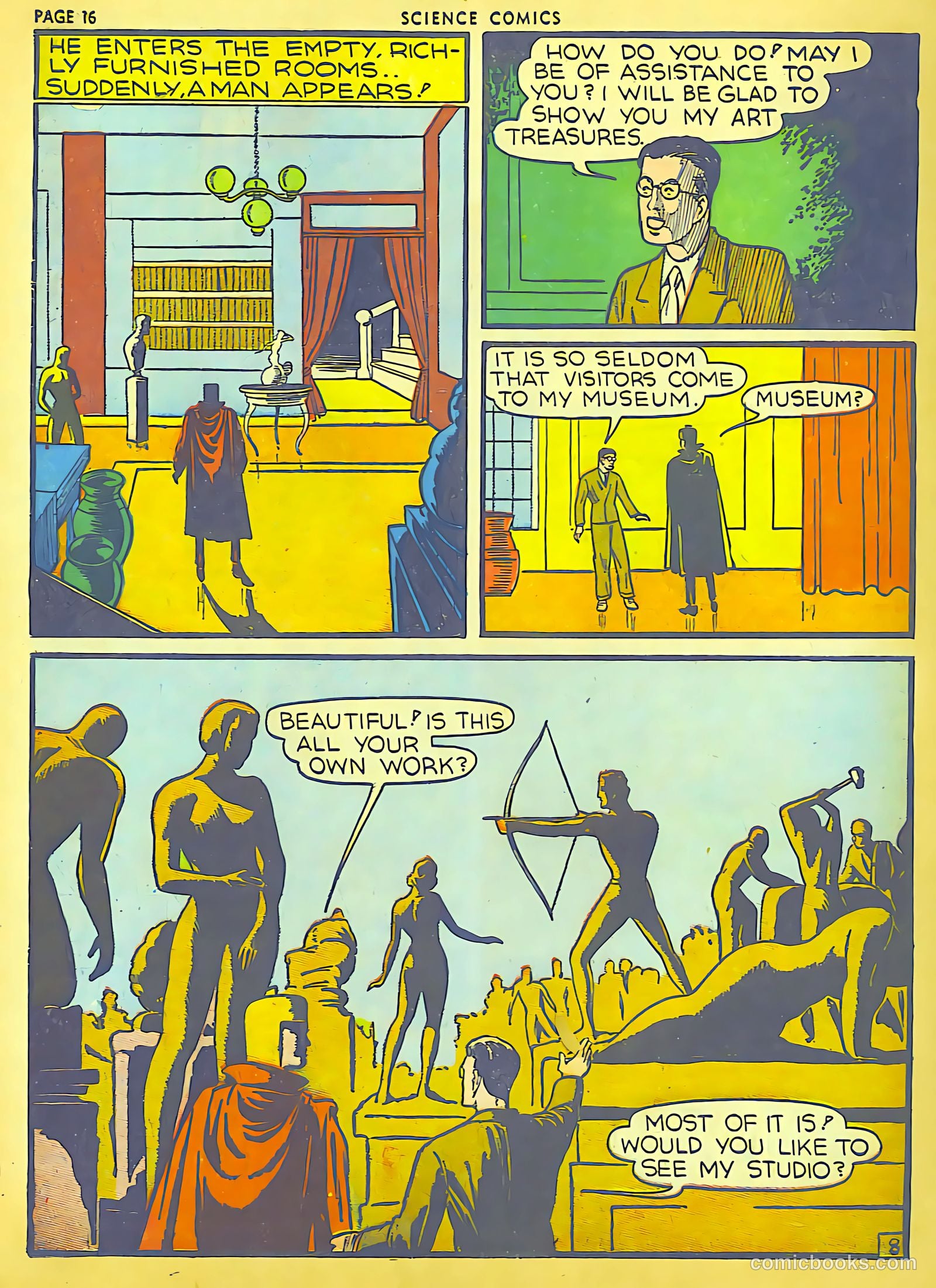 Science Comics #2 (1940) — page 17 of 62
