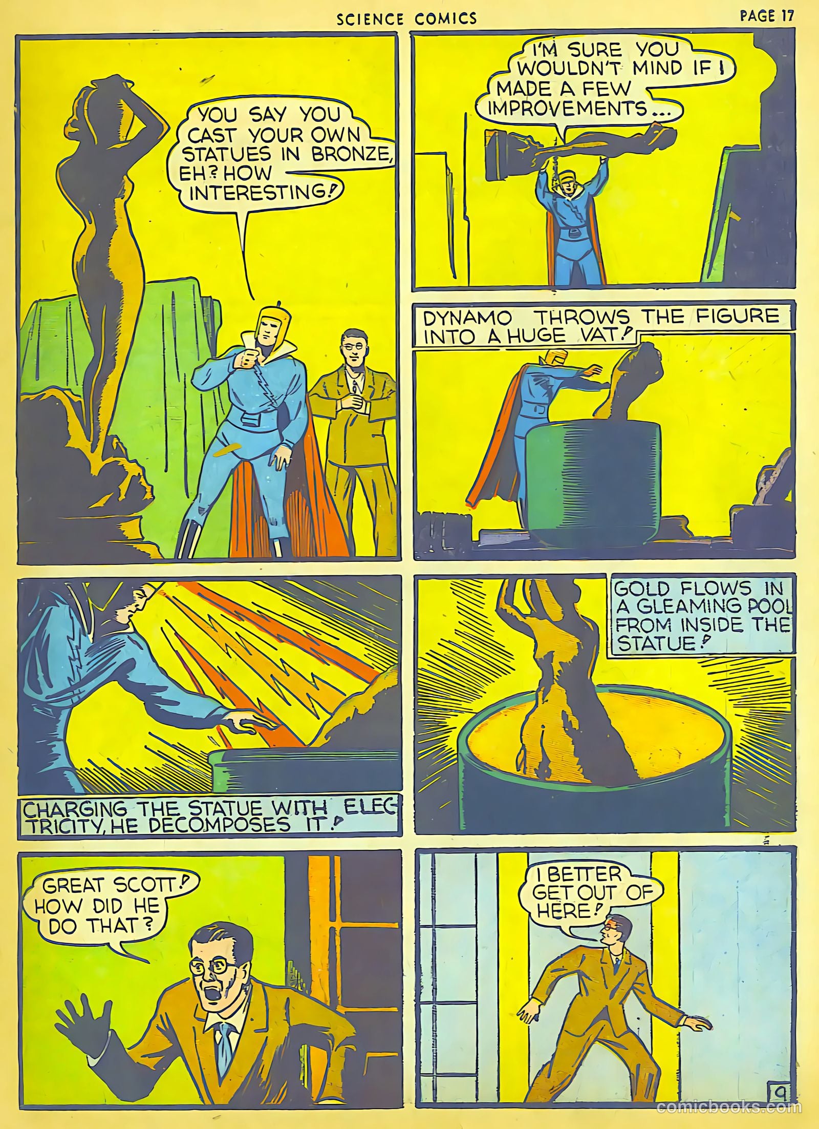 Science Comics #2 (1940) — page 18 of 62