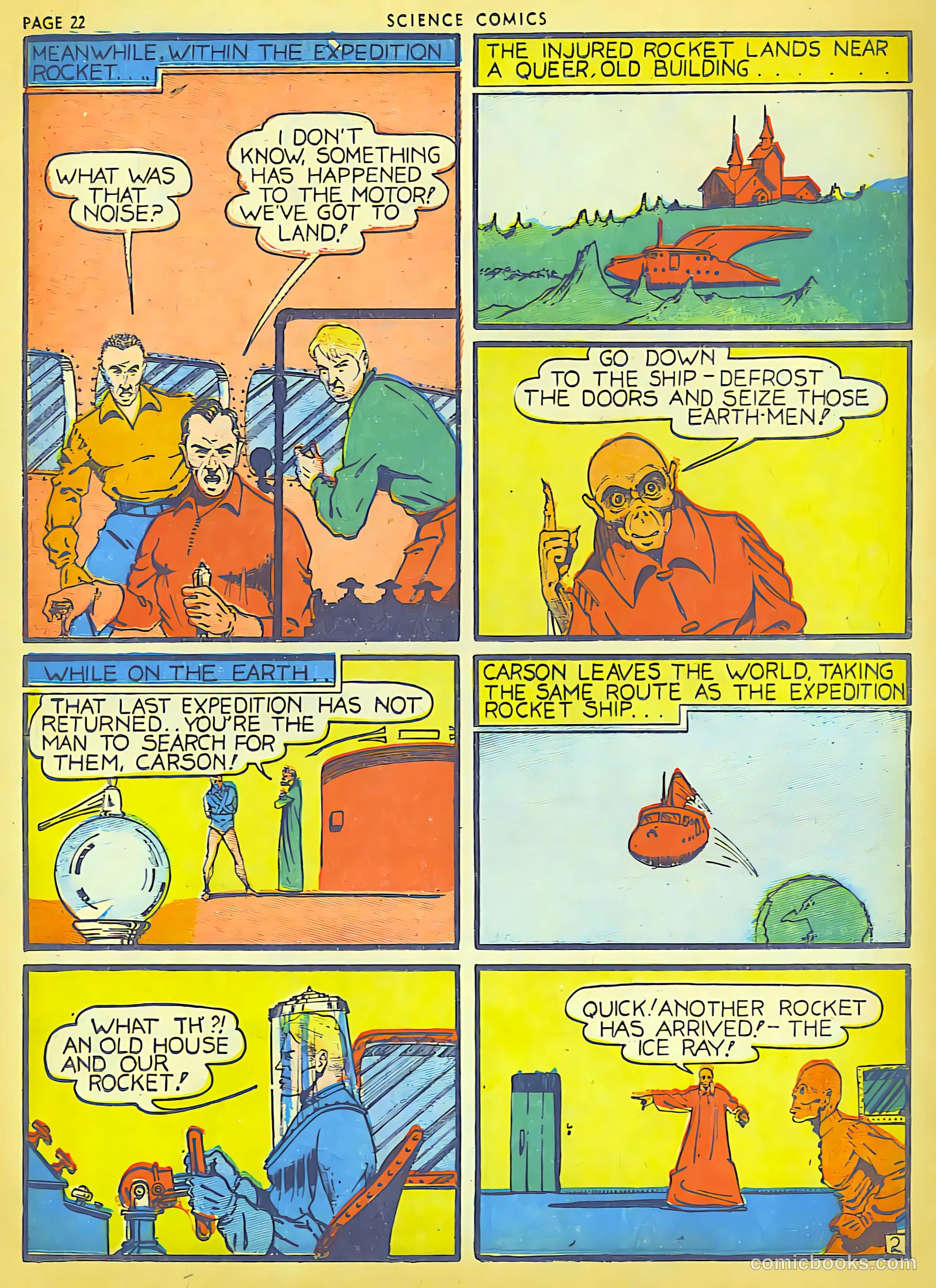 Science Comics #2 (1940) — page 23 of 62