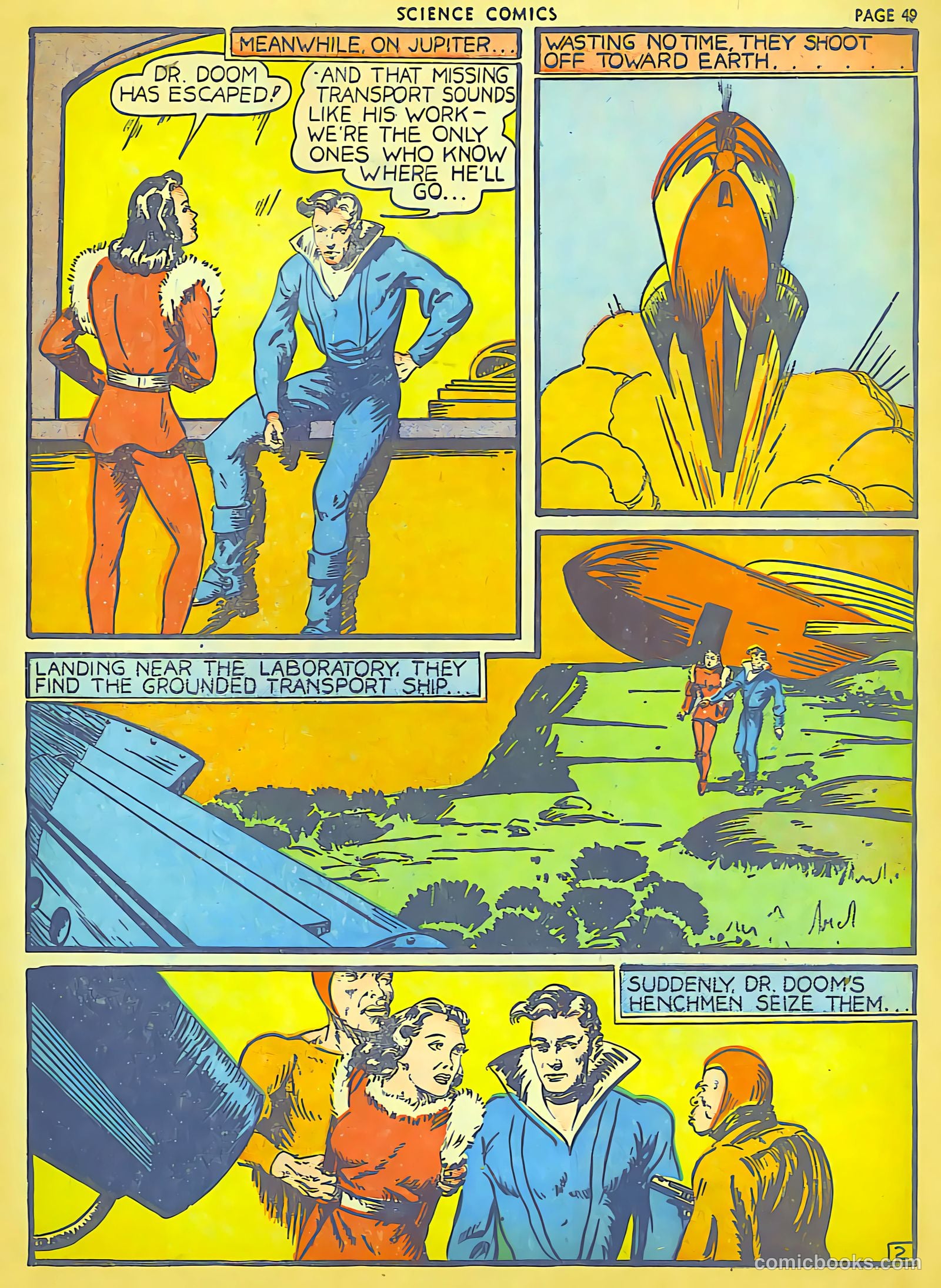 Science Comics #2 (1940) — page 46 of 62