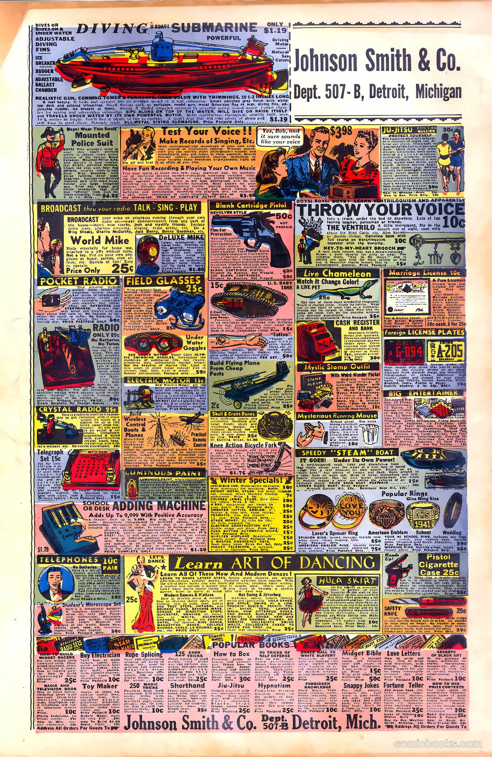 Science Comics #2 (1940) — page 62 of 62