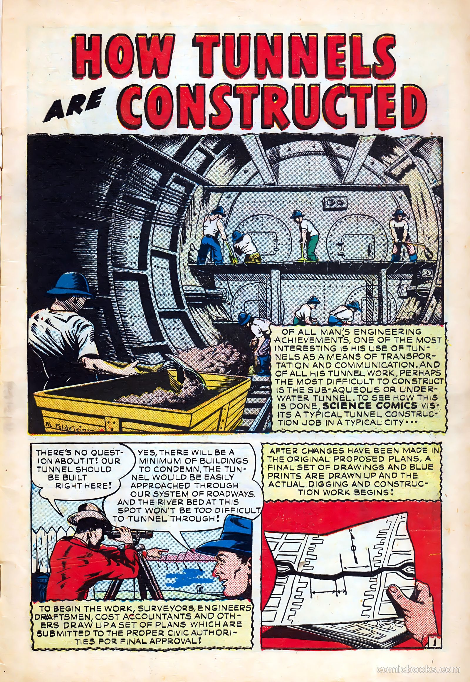 Science Comics #3 (1946) — page 3 of 36
