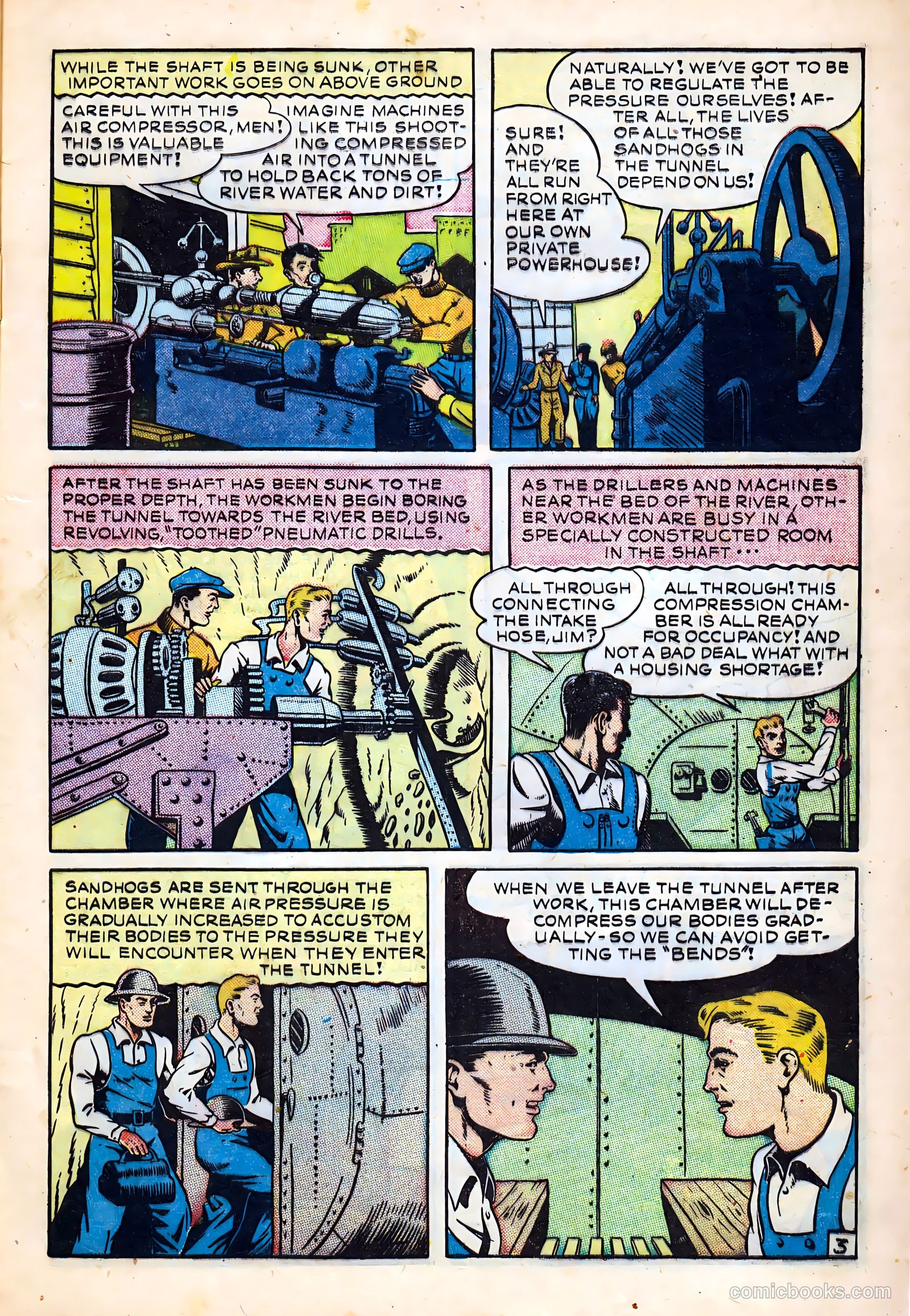 Science Comics #3 (1946) — page 5 of 36