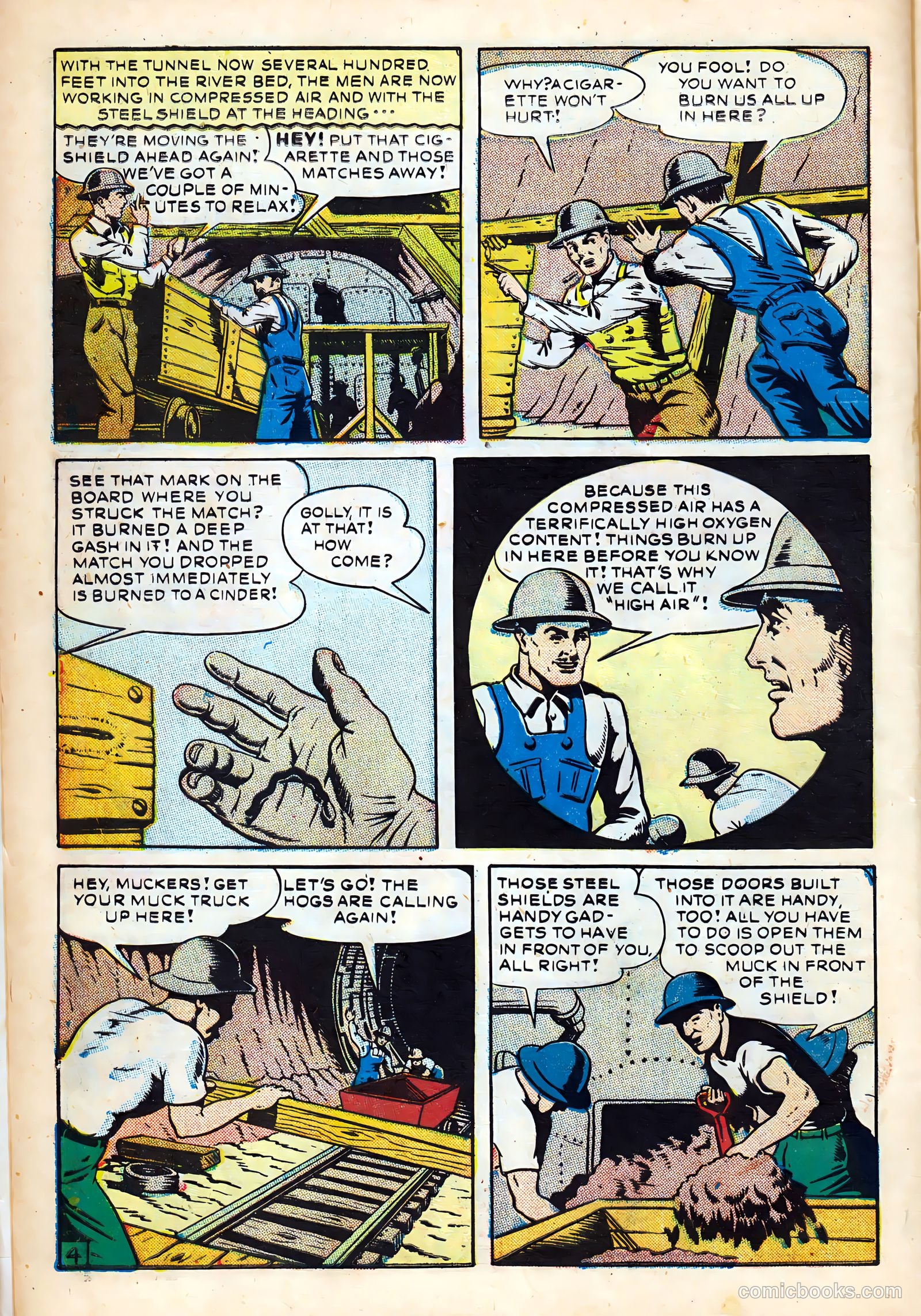 Science Comics #3 (1946) — page 6 of 36