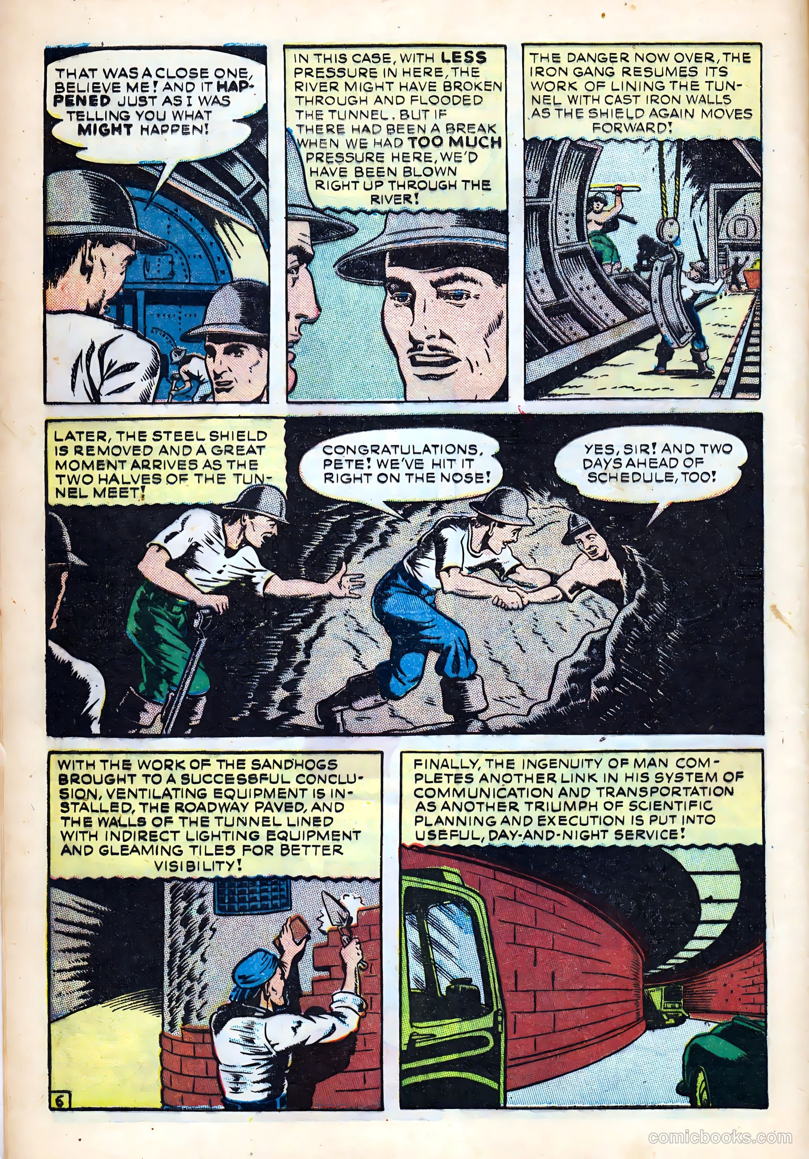 Science Comics #3 (1946) — page 8 of 36