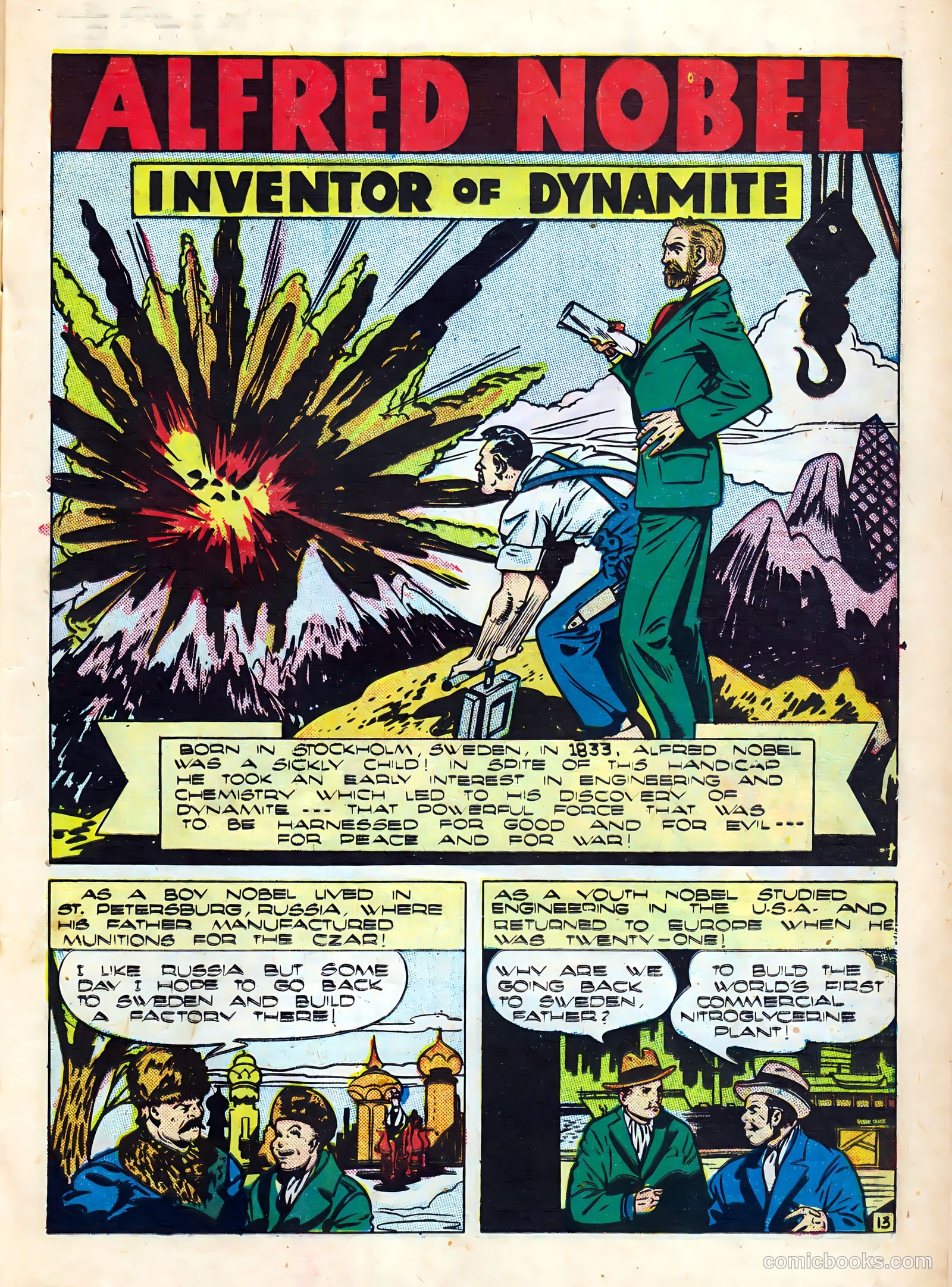 Science Comics #3 (1946) — page 15 of 36