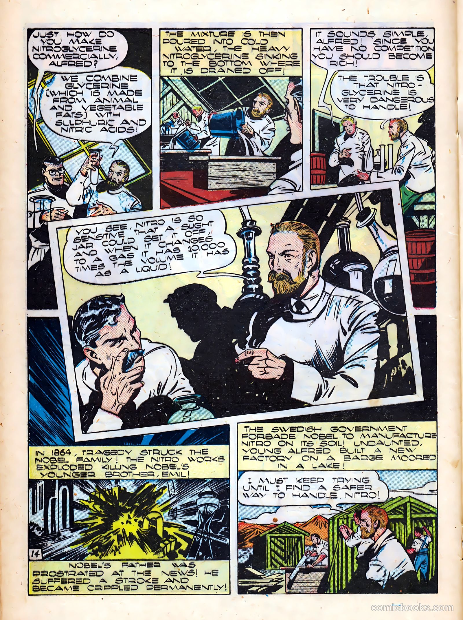 Science Comics #3 (1946) — page 16 of 36