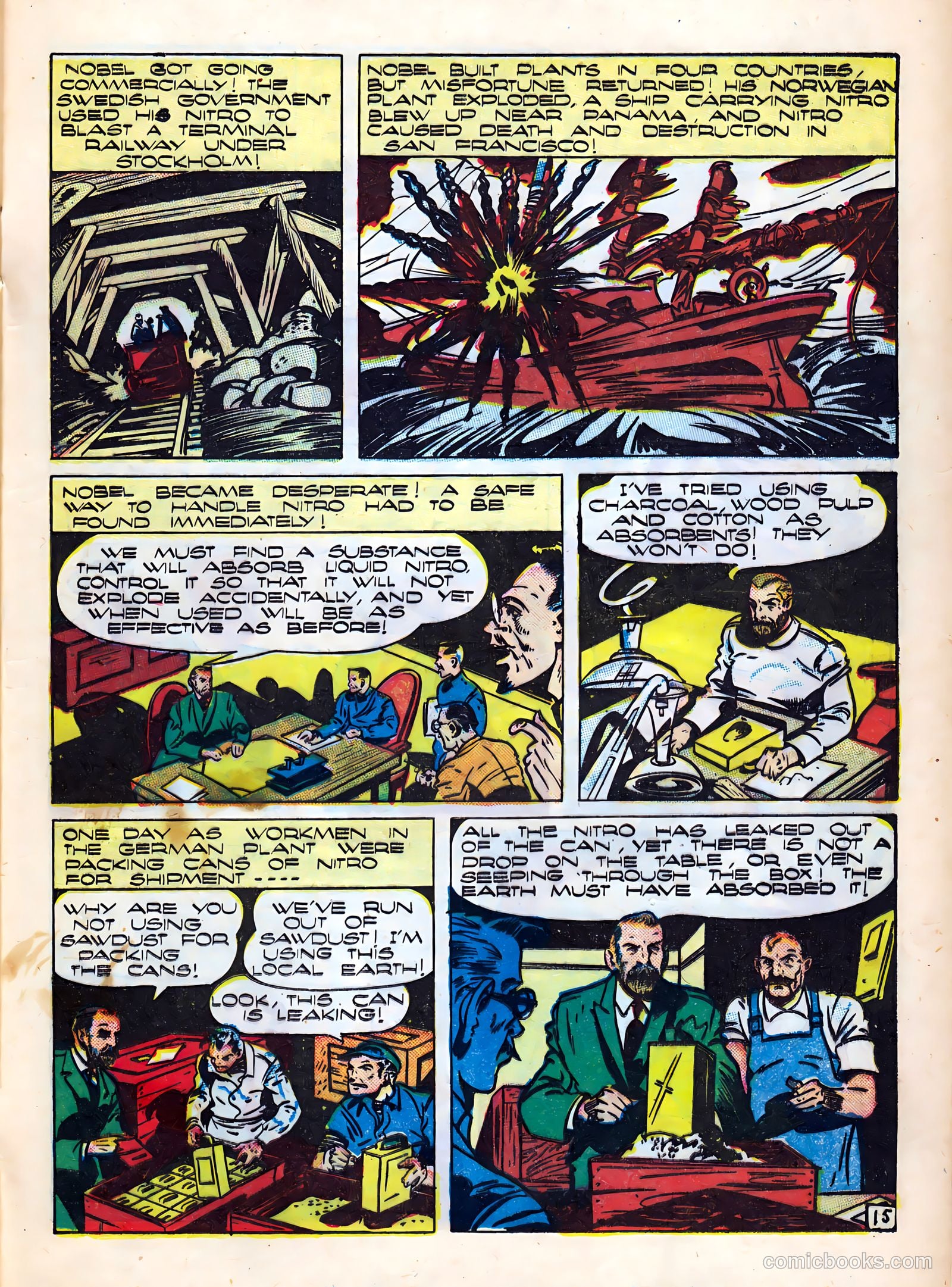 Science Comics #3 (1946) — page 17 of 36