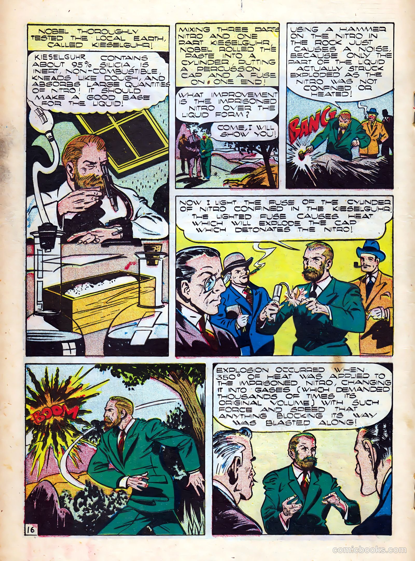 Science Comics #3 (1946) — page 18 of 36