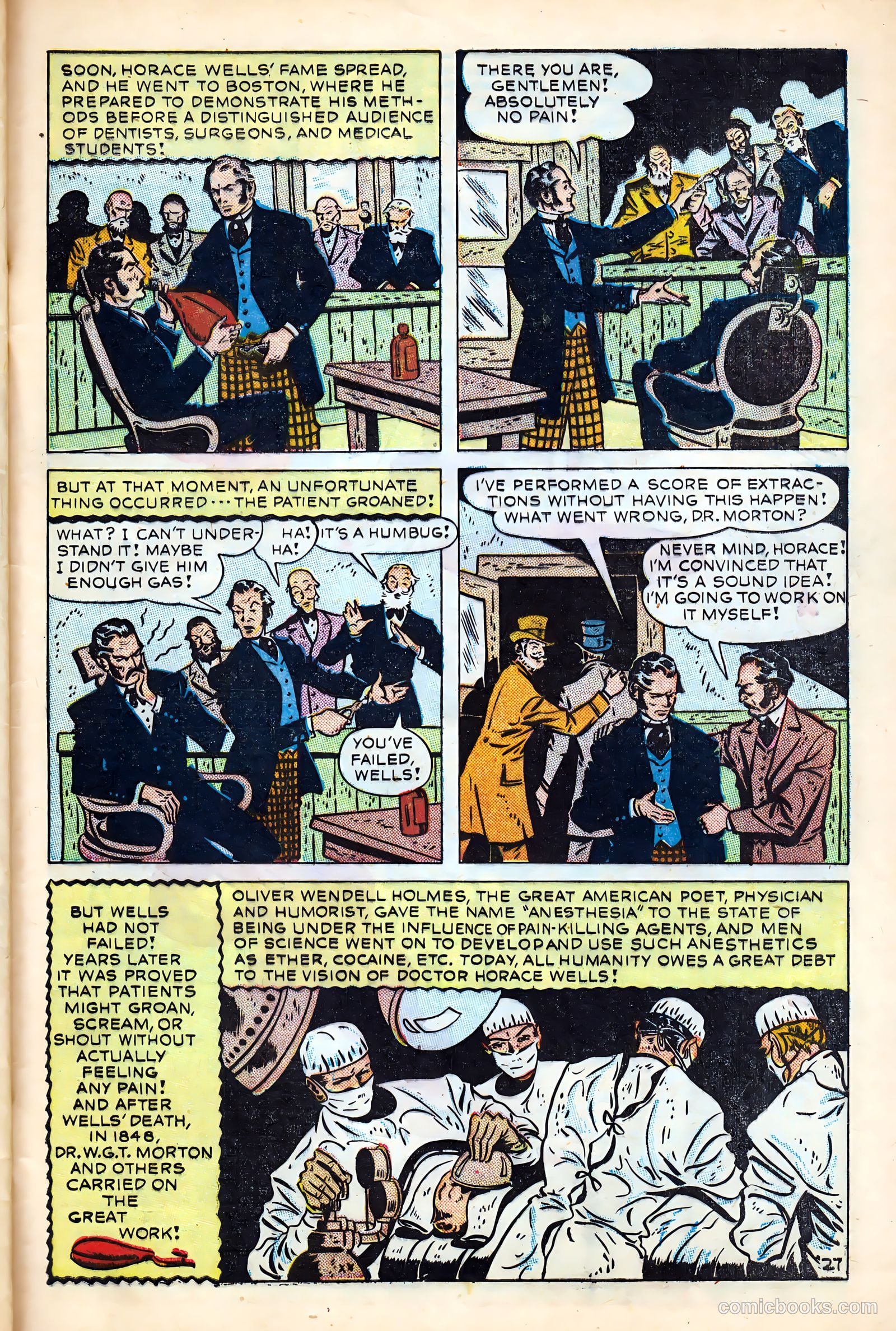 Science Comics #3 (1946) — page 29 of 36