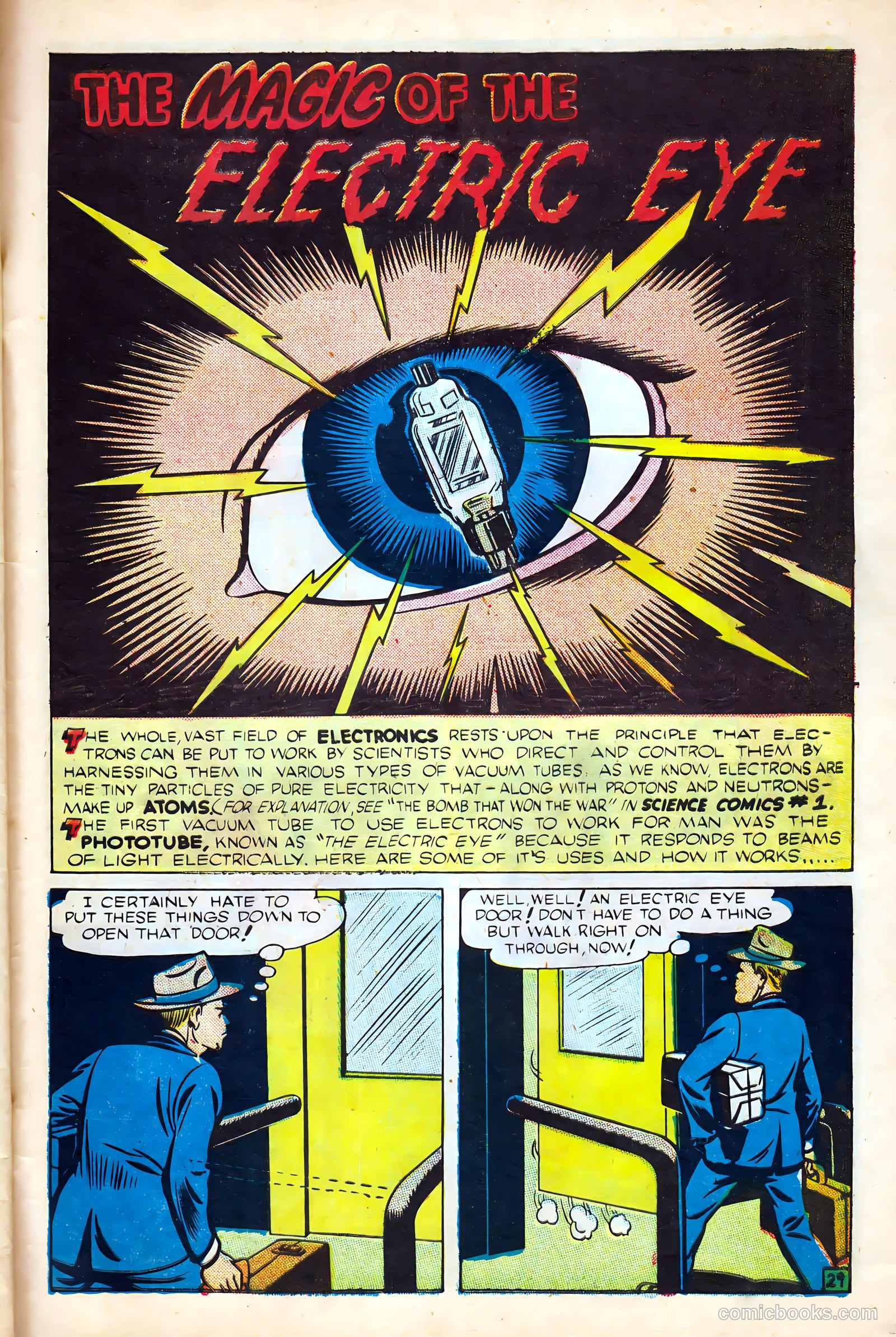Science Comics #3 (1946) — page 31 of 36