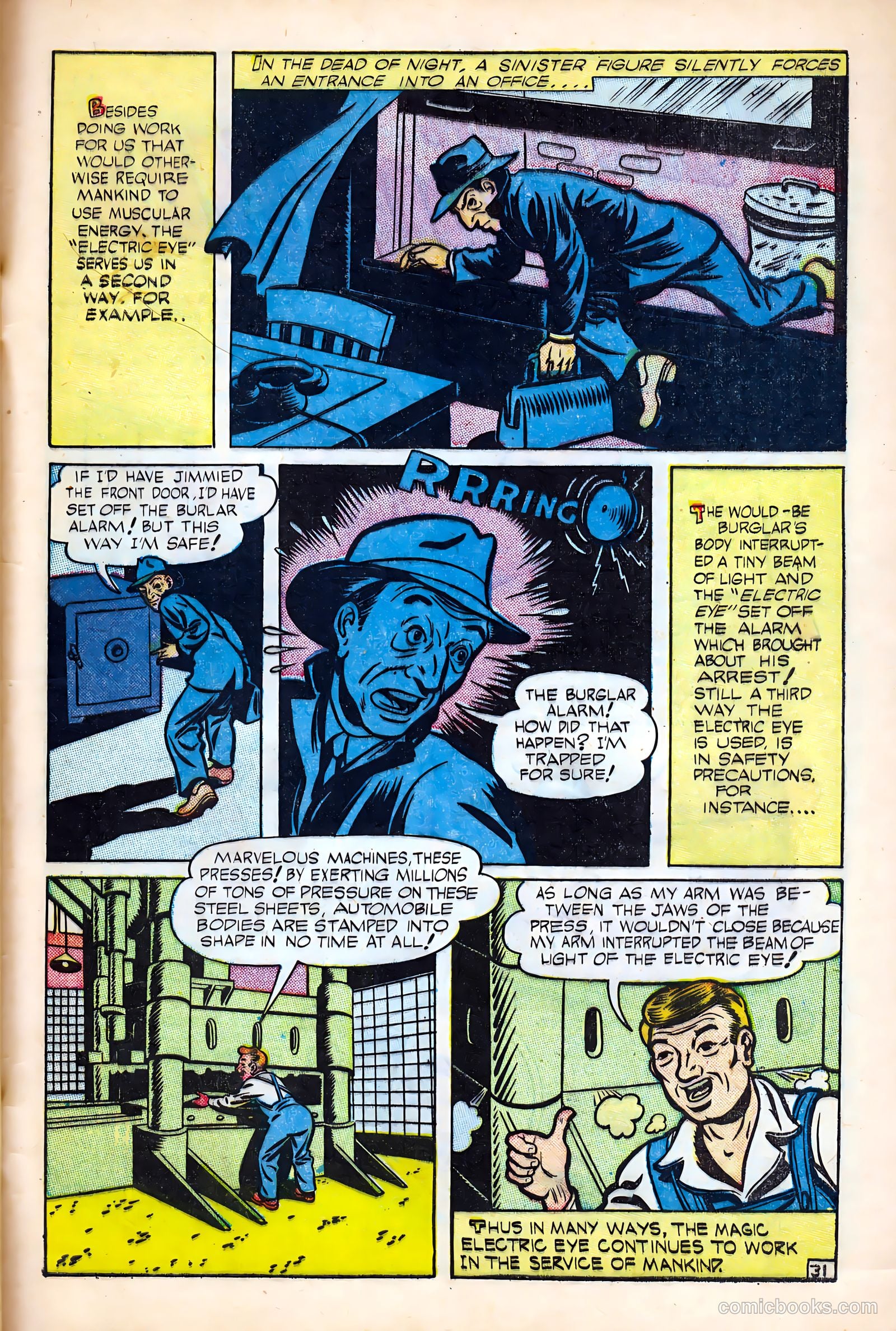 Science Comics #3 (1946) — page 33 of 36