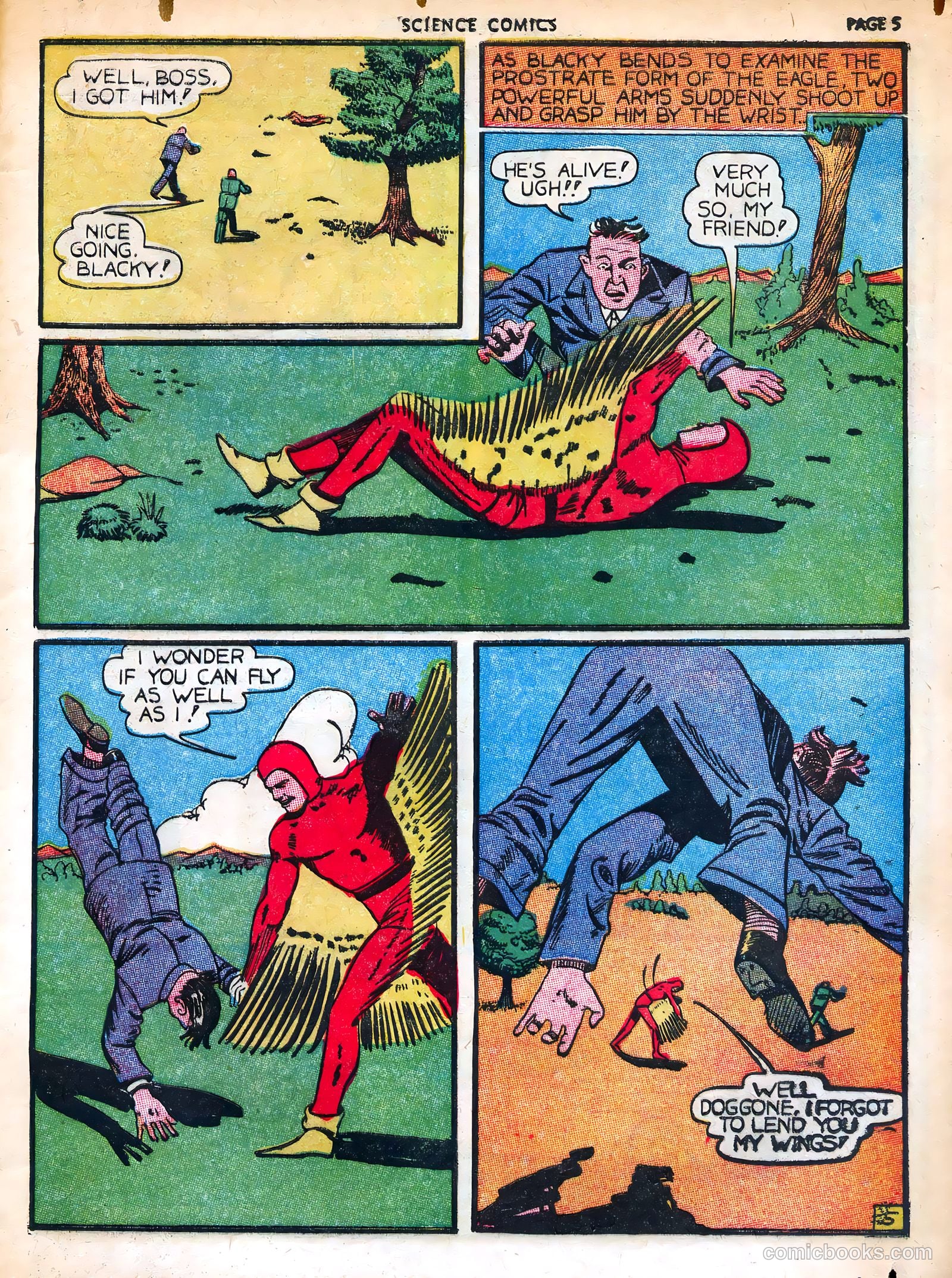 Science Comics #3 (1940) — page 7 of 68
