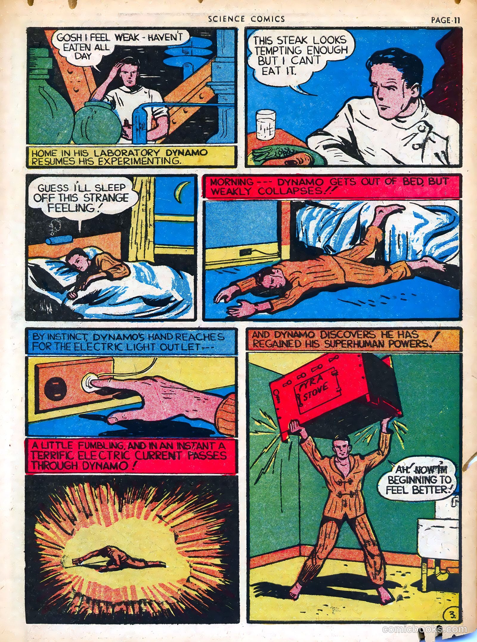 Science Comics #3 (1940) — page 13 of 68