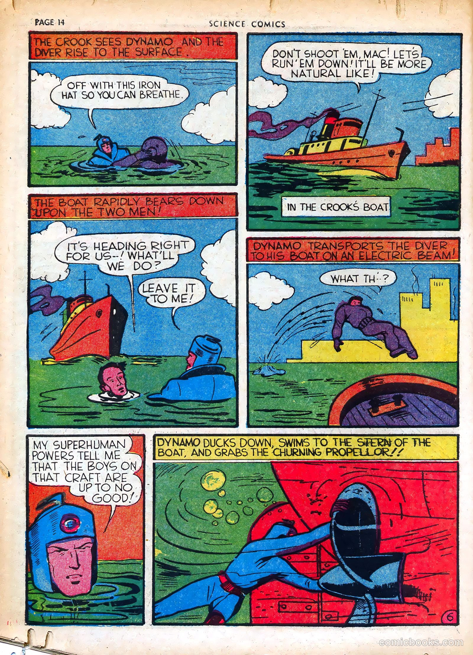 Science Comics #3 (1940) — page 16 of 68