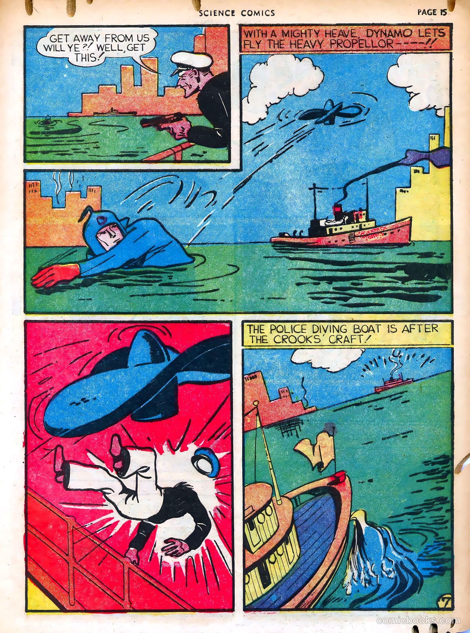 Science Comics #3 (1940) — page 17 of 68