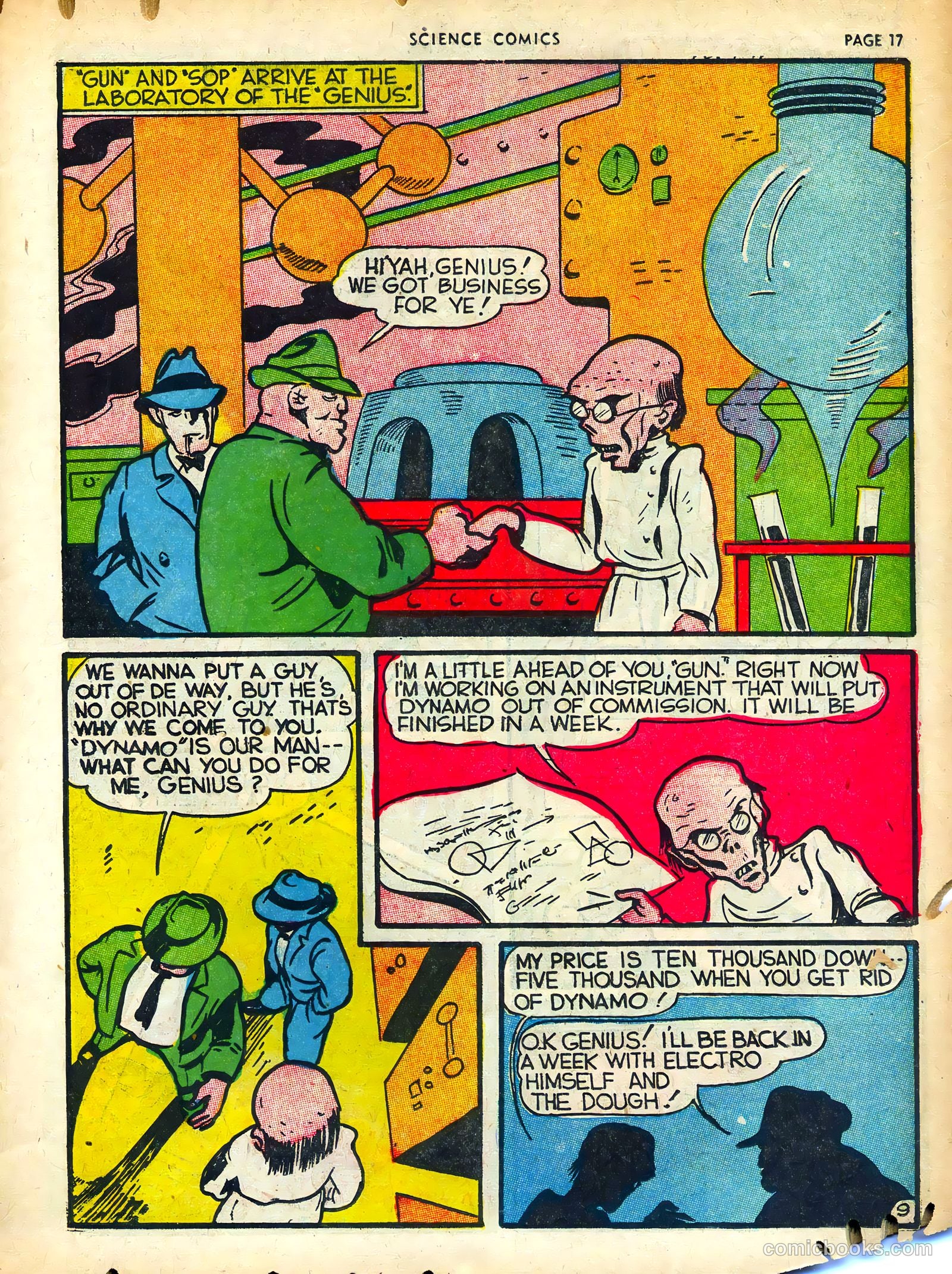 Science Comics #3 (1940) — page 19 of 68