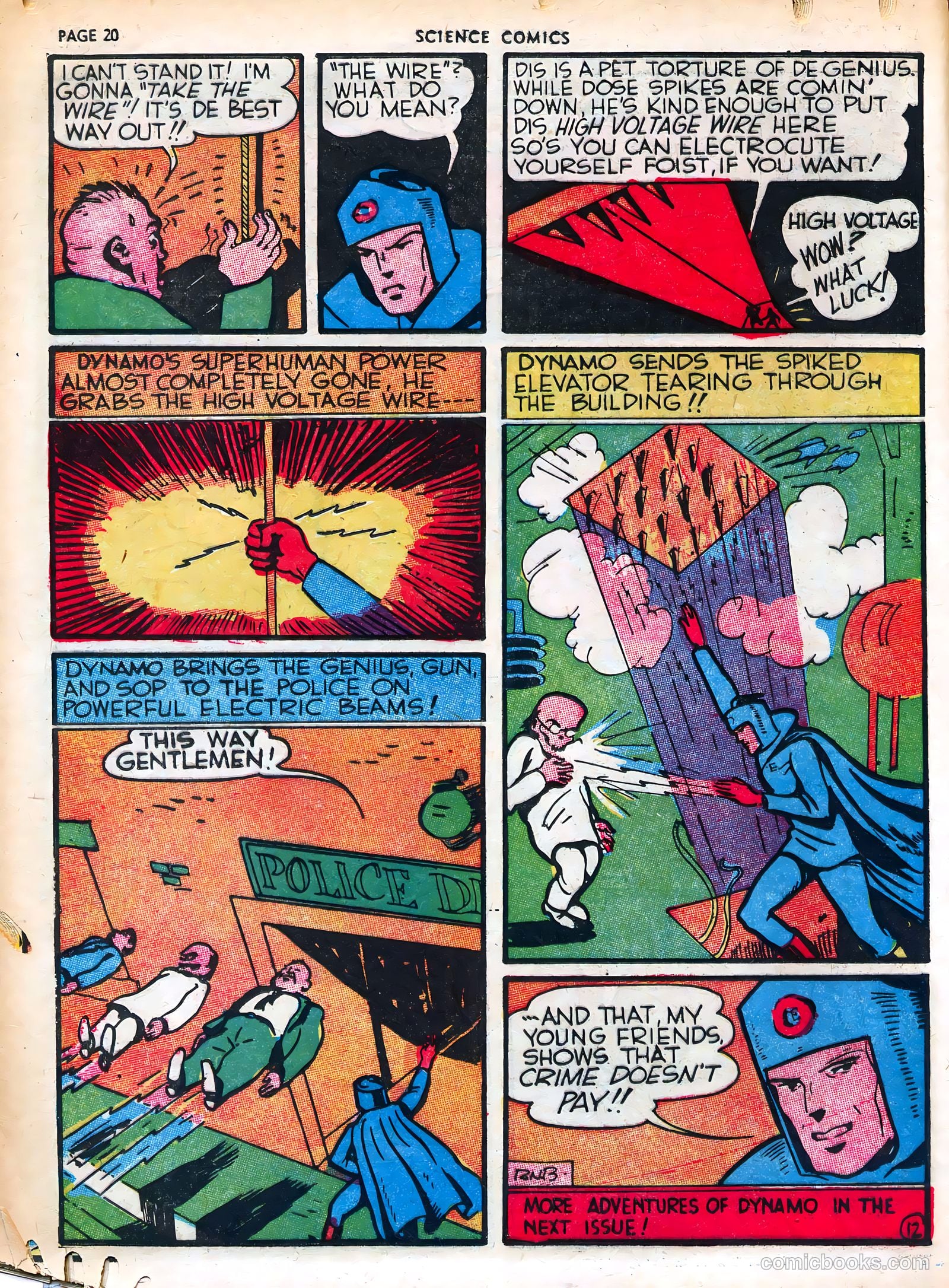 Science Comics #3 (1940) — page 22 of 68