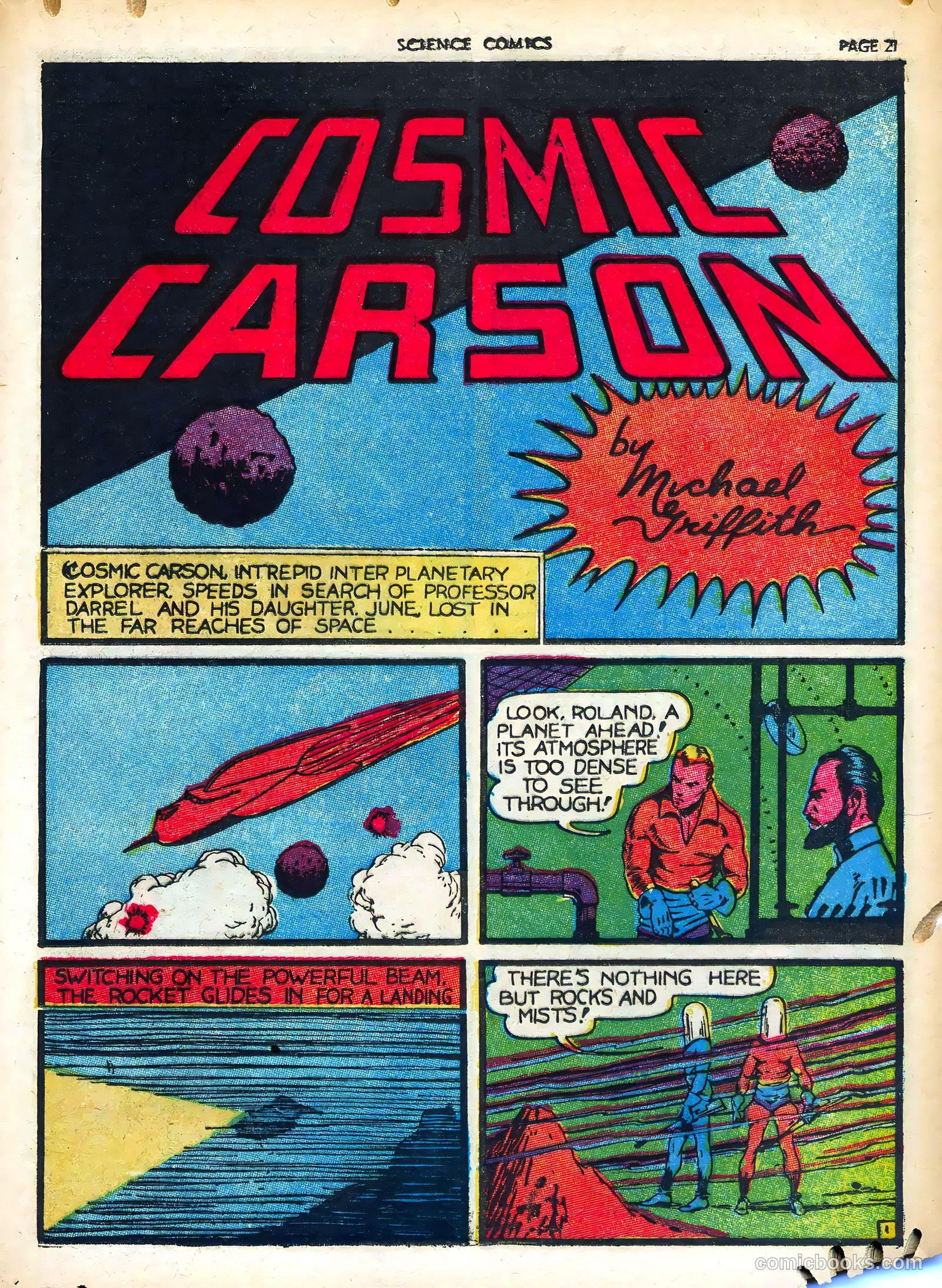 Science Comics #3 (1940) — page 23 of 68