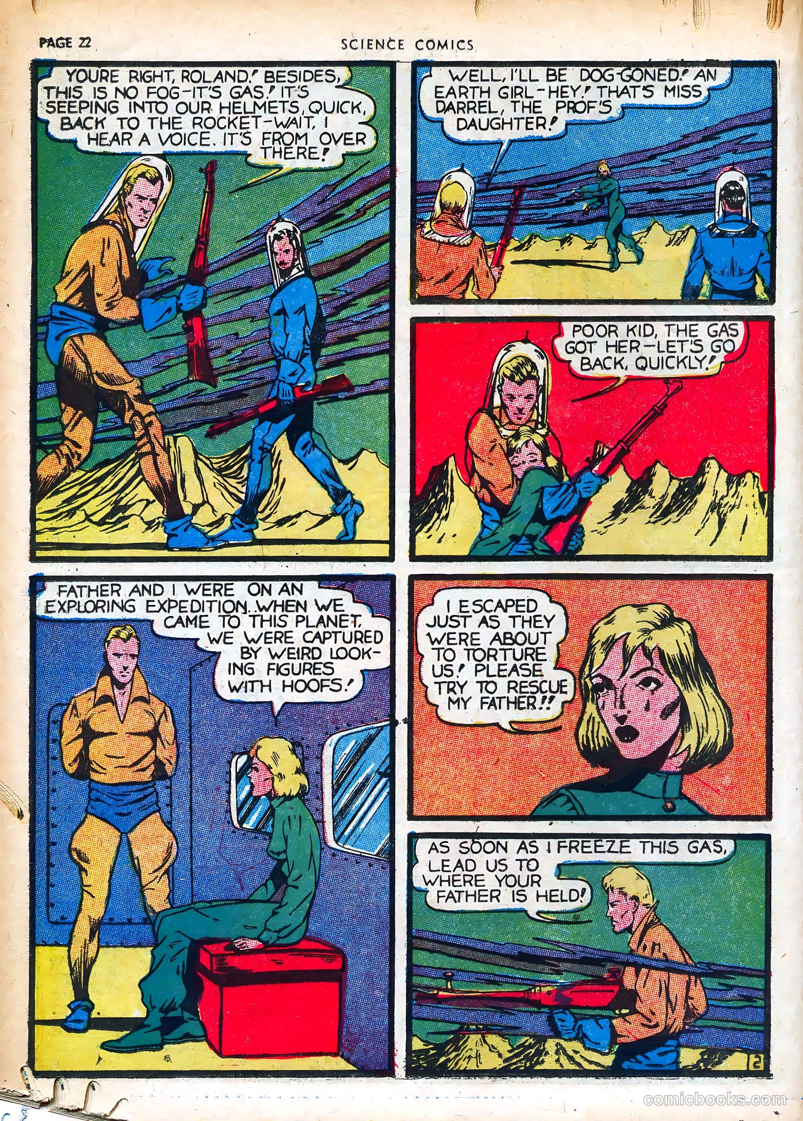 Science Comics #3 (1940) — page 24 of 68