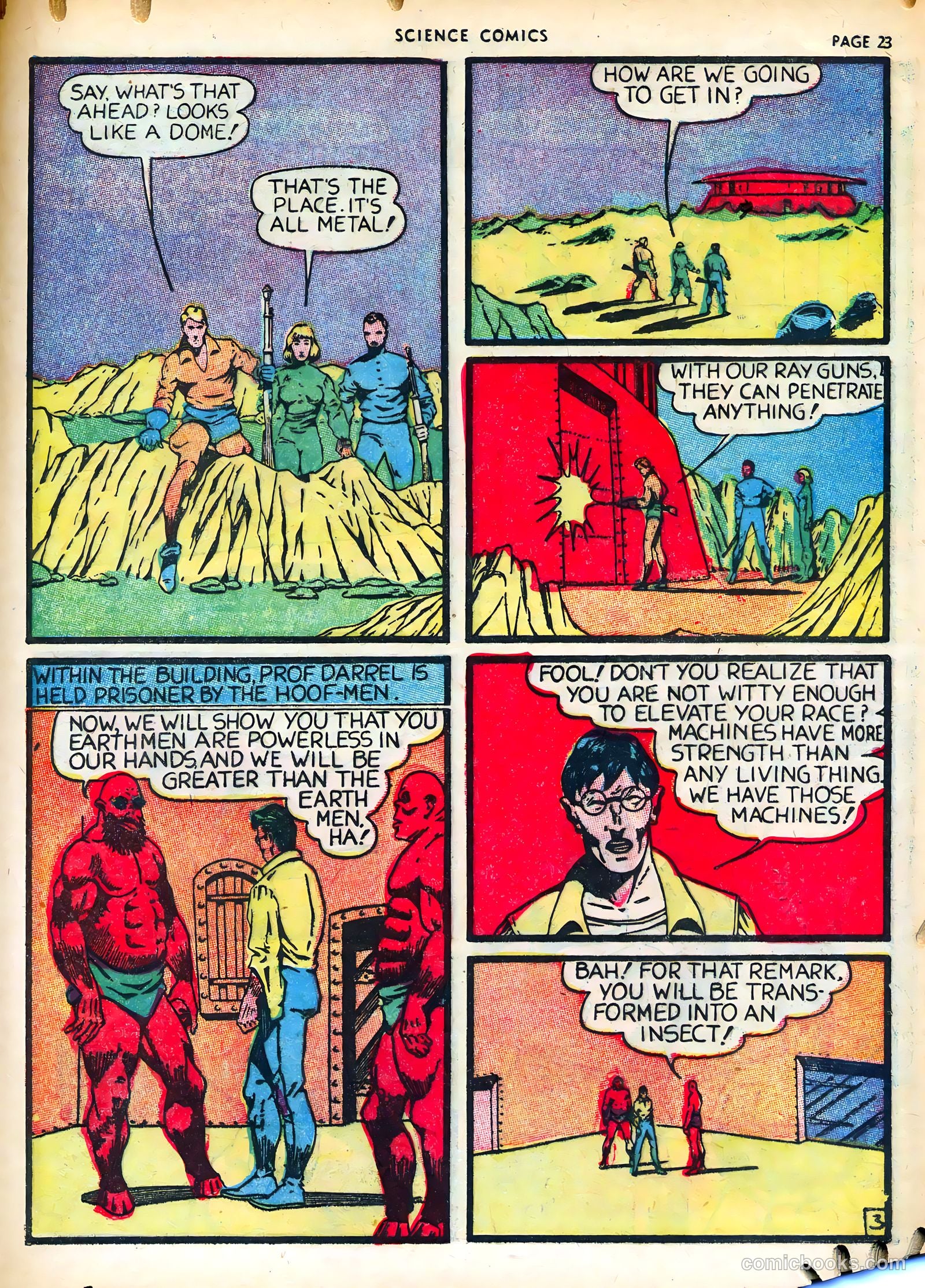 Science Comics #3 (1940) — page 25 of 68