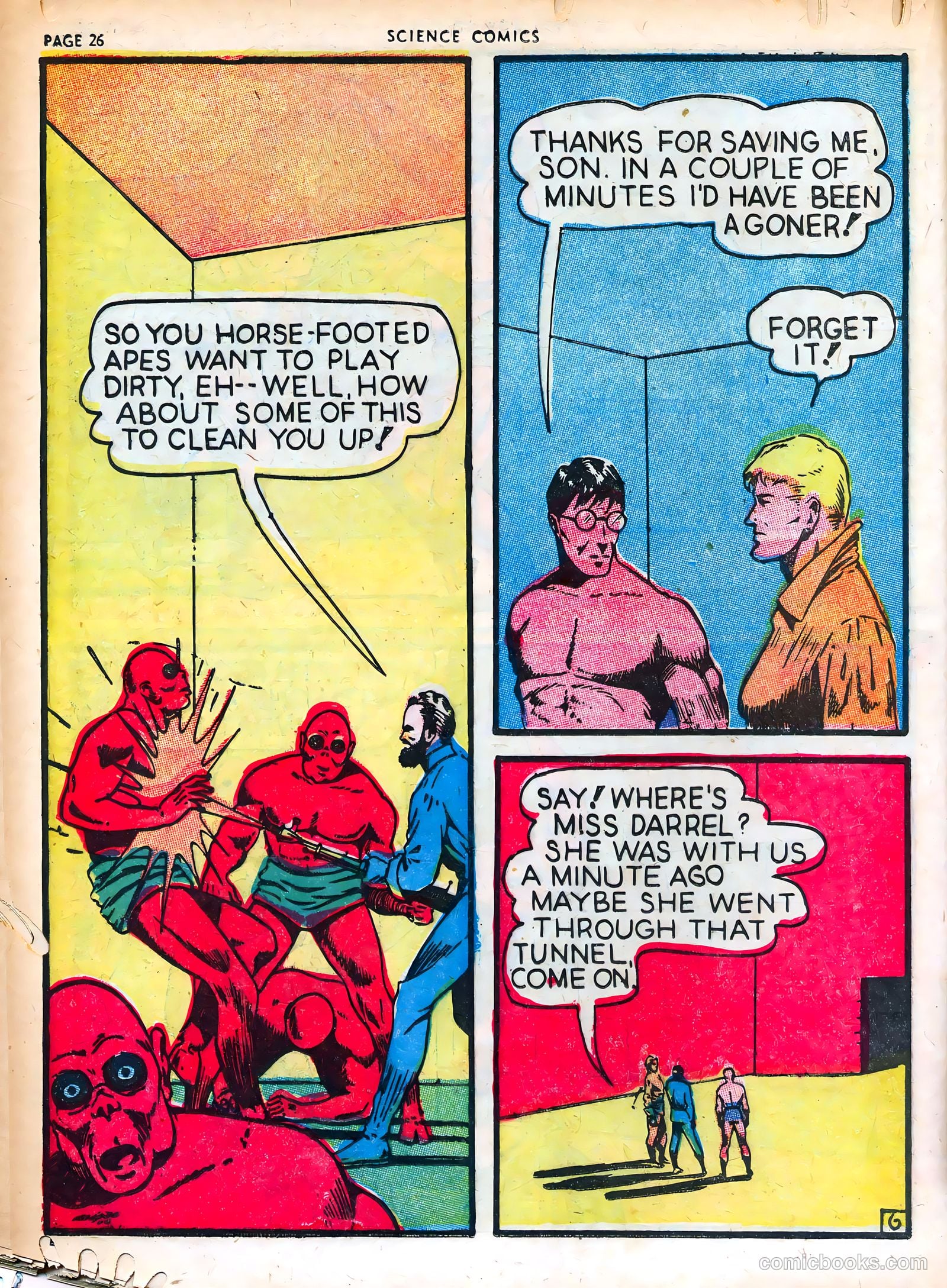 Science Comics #3 (1940) — page 28 of 68