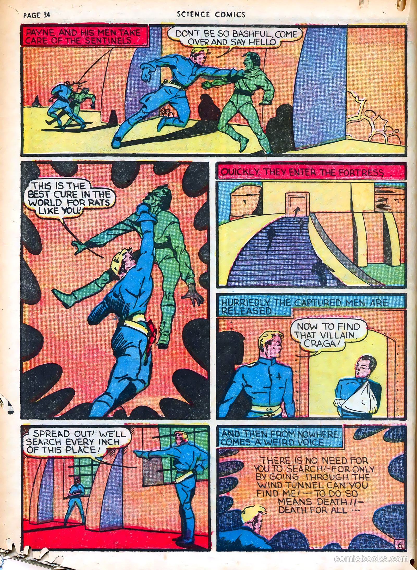 Science Comics #3 (1940) — page 36 of 68