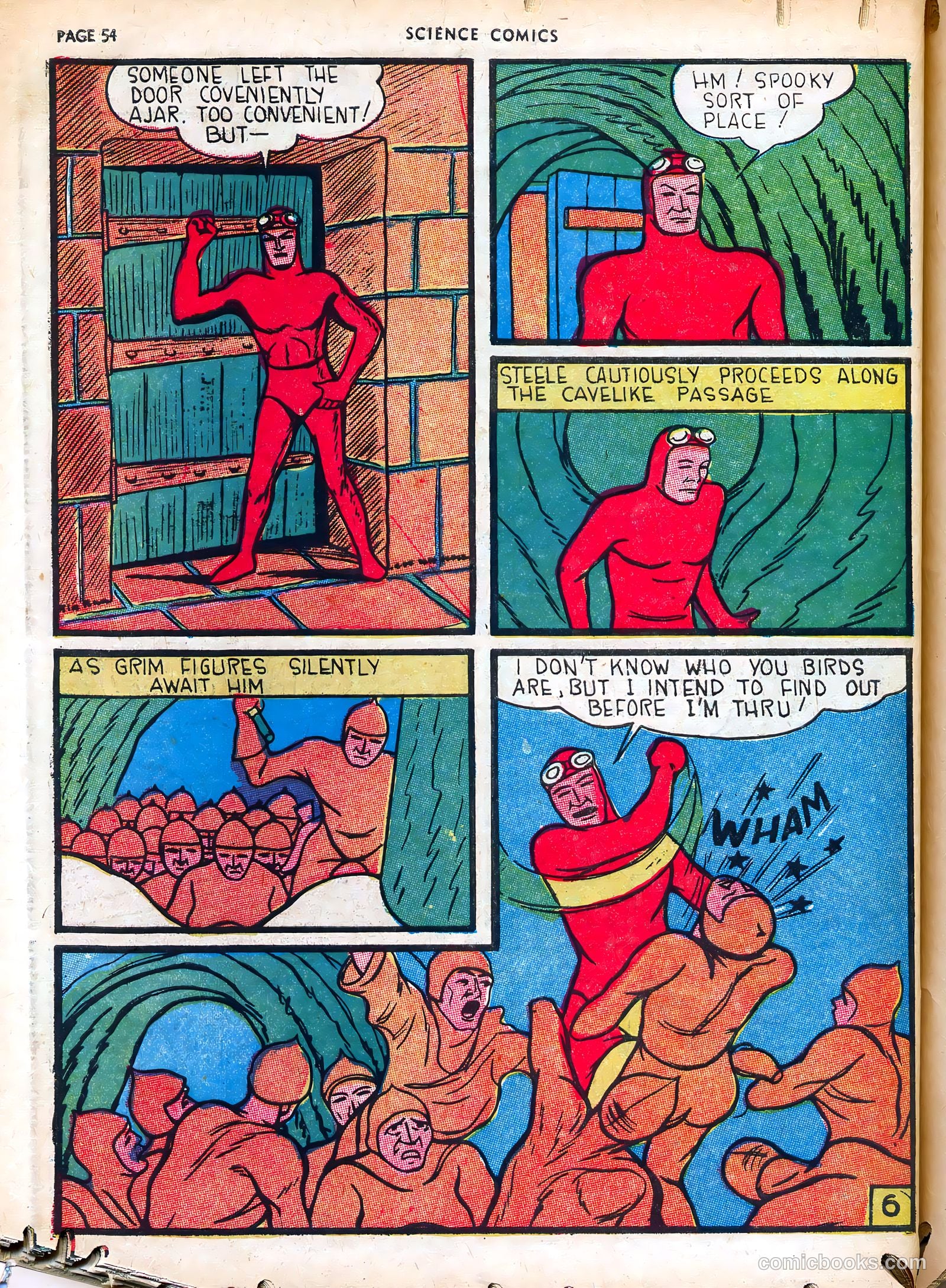 Science Comics #3 (1940) — page 56 of 68