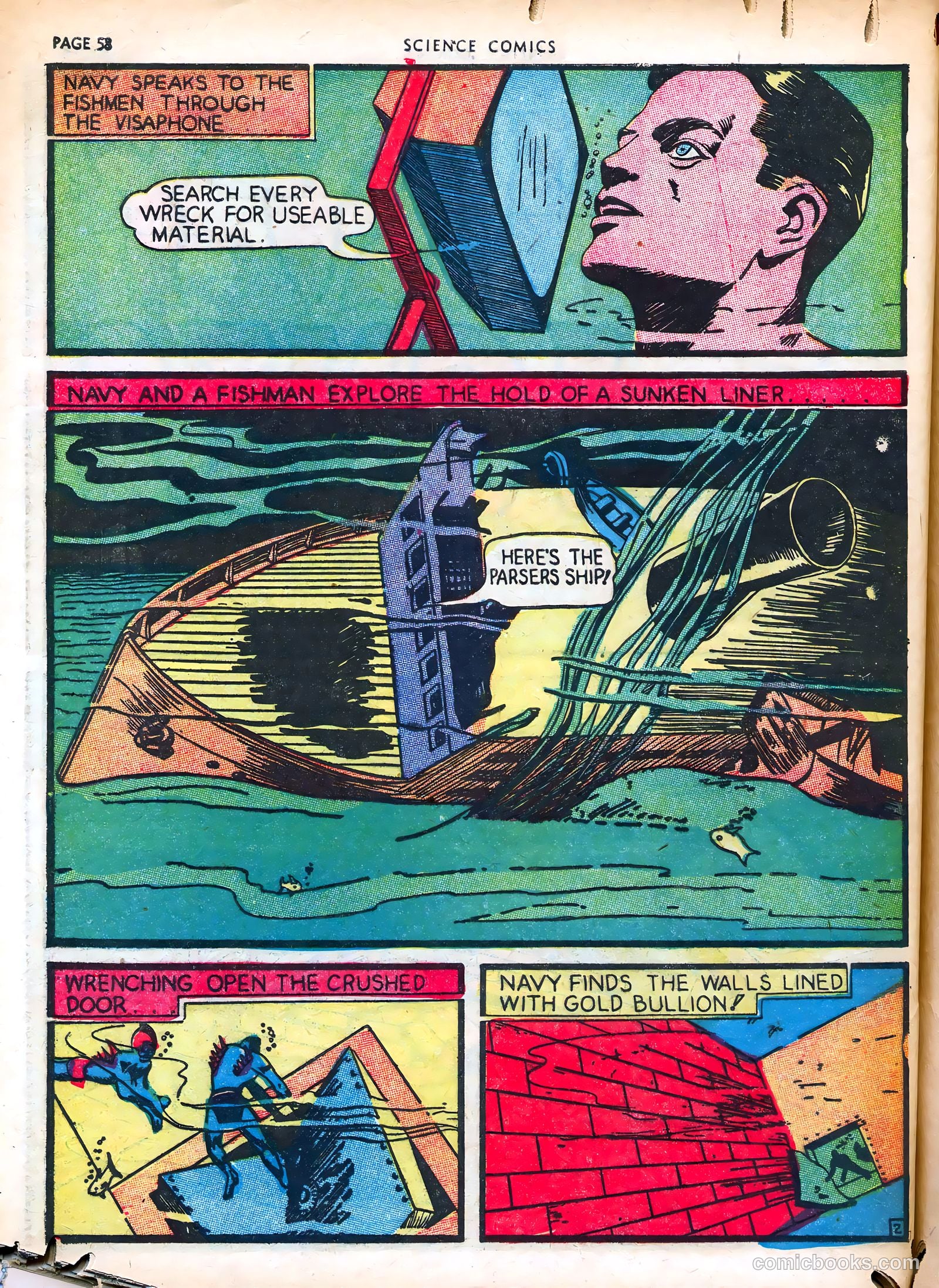 Science Comics #3 (1940) — page 60 of 68
