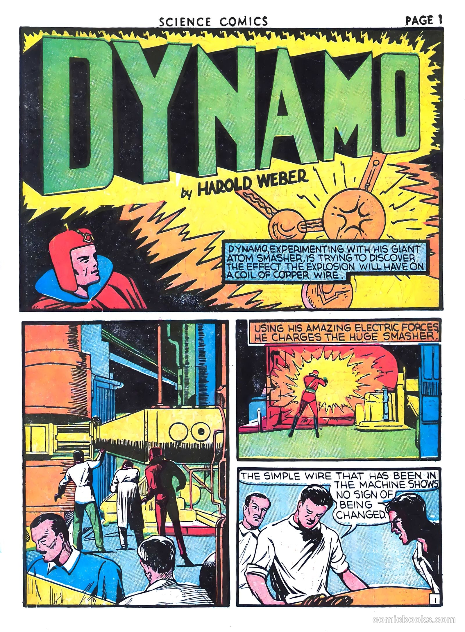 Science Comics #4 (1940) — page 2 of 67