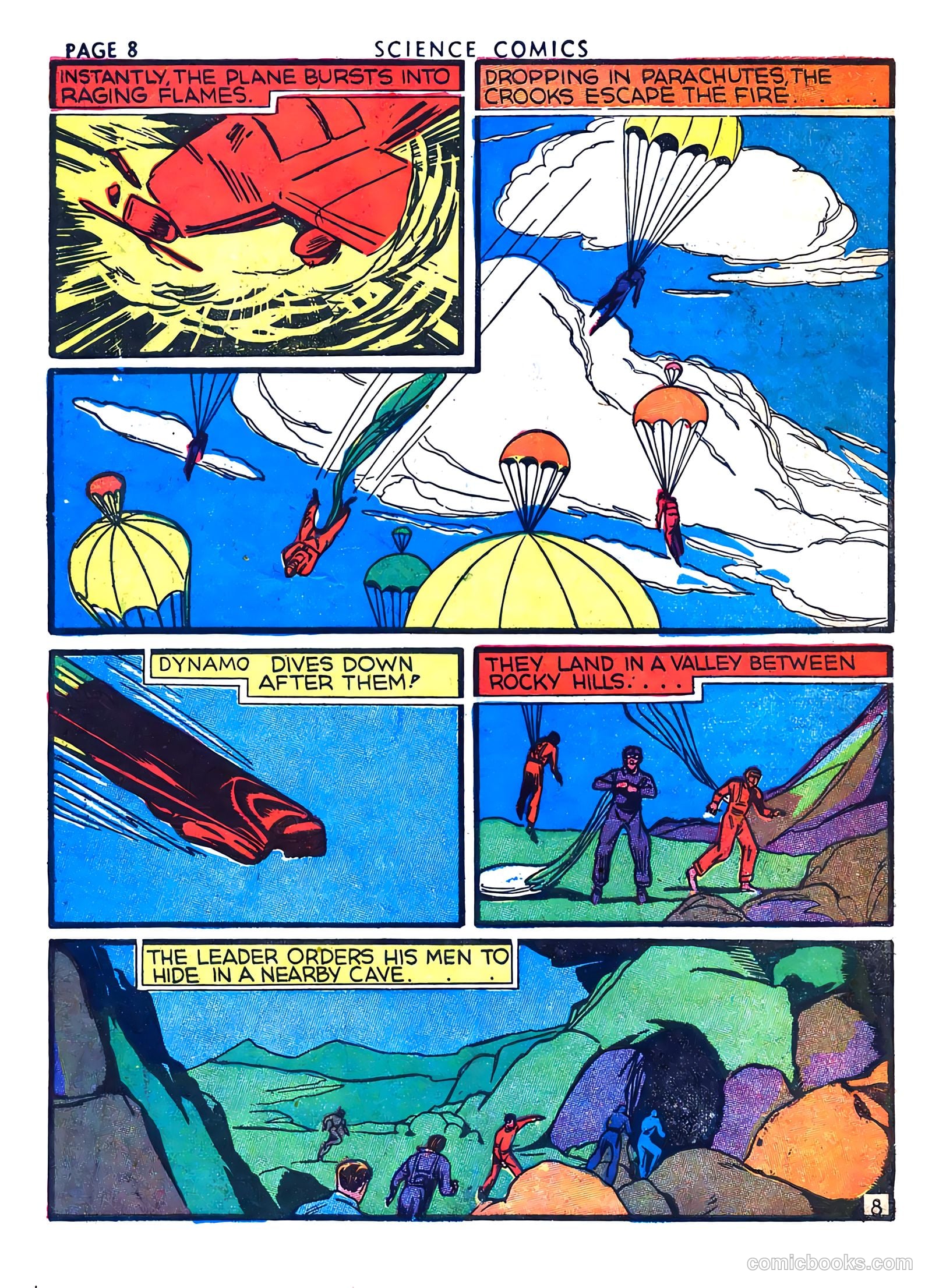 Science Comics #4 (1940) — page 9 of 67