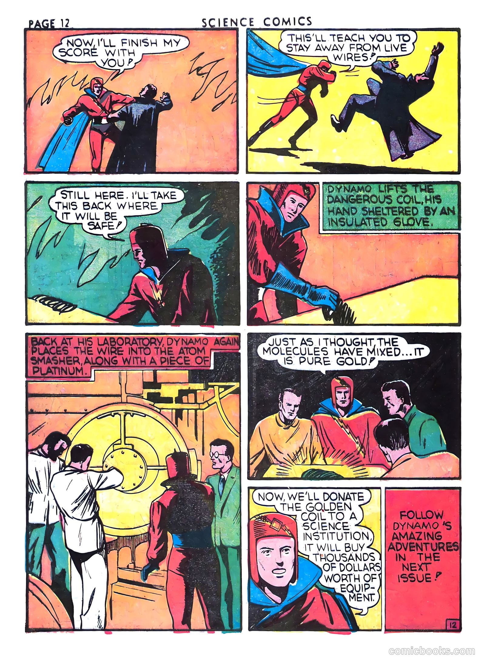 Science Comics #4 (1940) — page 13 of 67