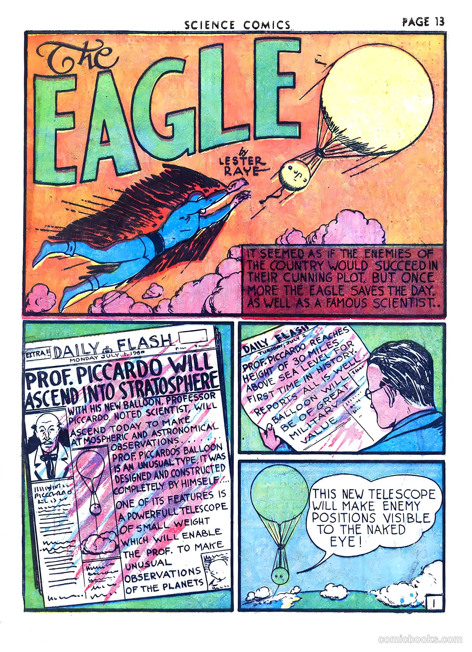 Science Comics #4 (1940) — page 14 of 67