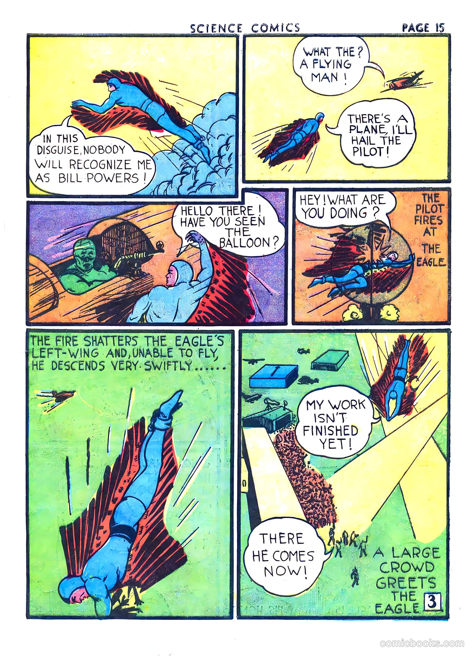 Science Comics #4 (1940) — page 16 of 67
