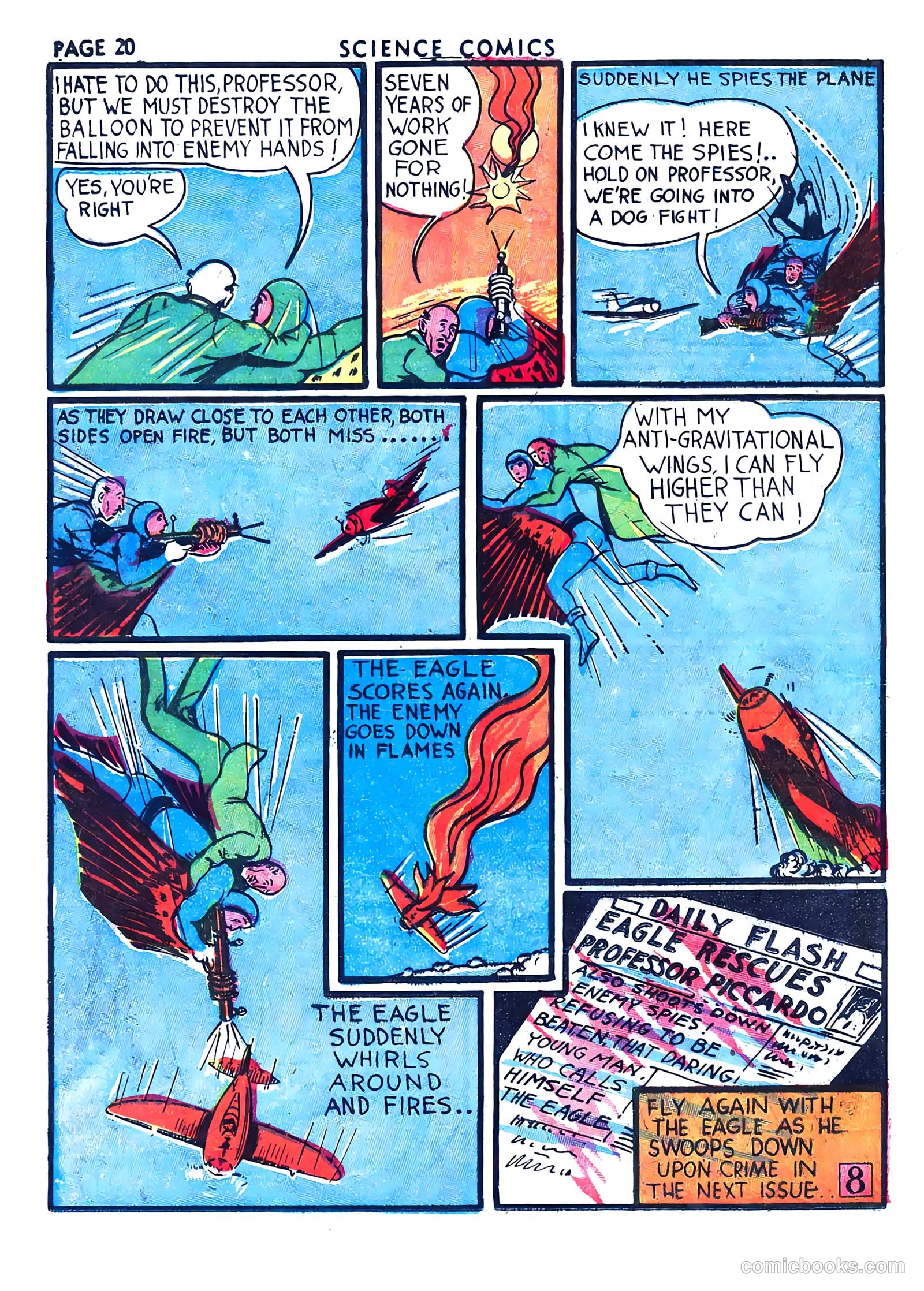Science Comics #4 (1940) — page 21 of 67