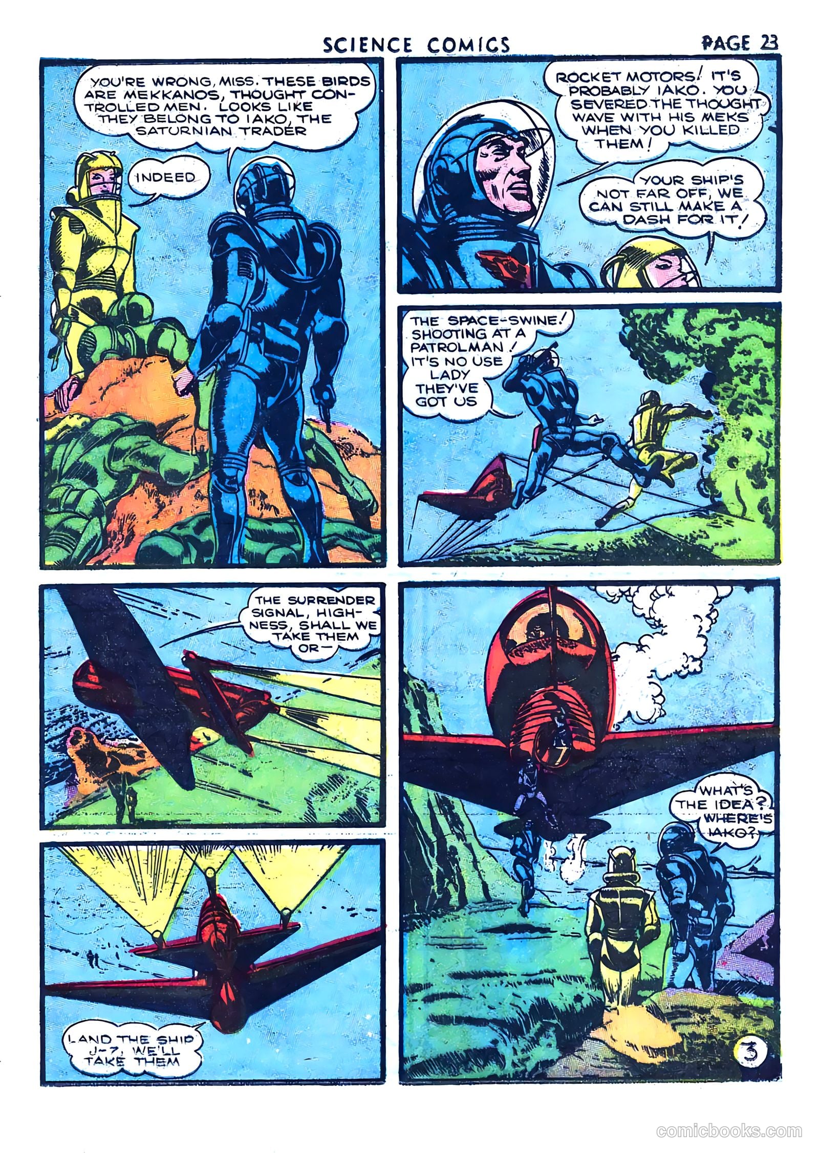 Science Comics #4 (1940) — page 24 of 67