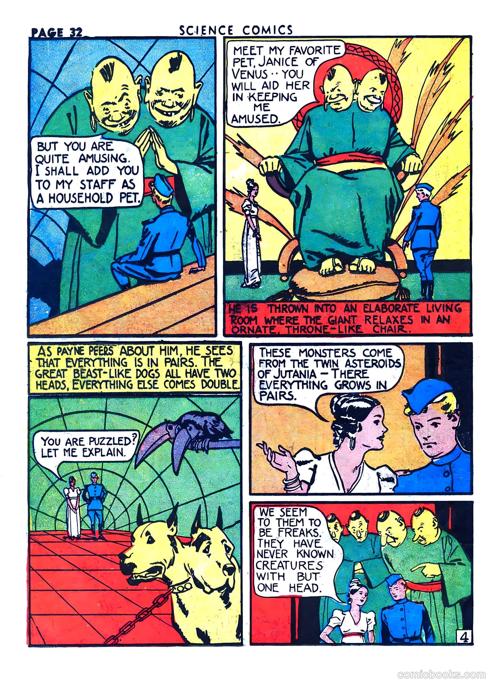 Science Comics #4 (1940) — page 33 of 67
