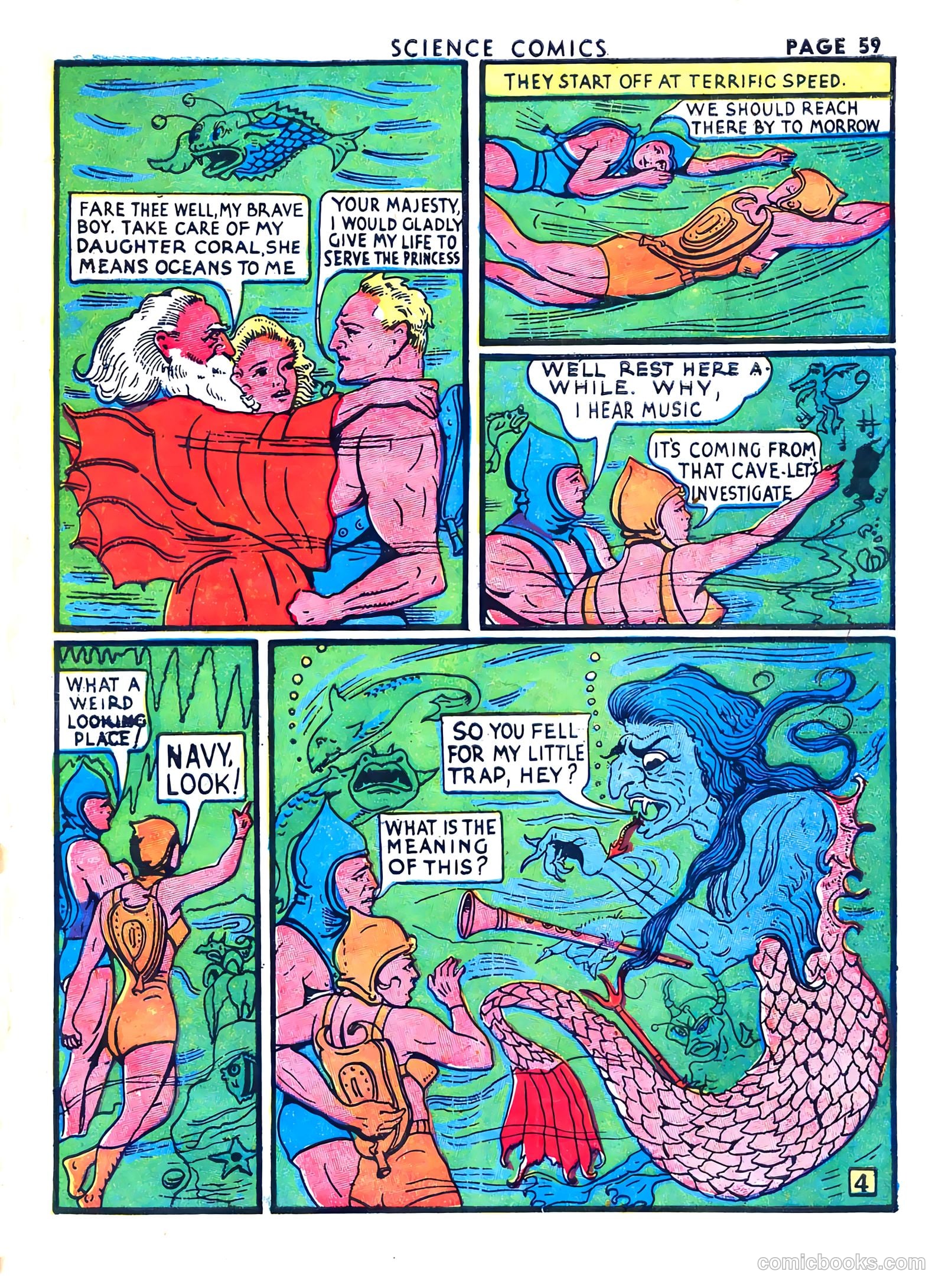 Science Comics #4 (1940) — page 60 of 67