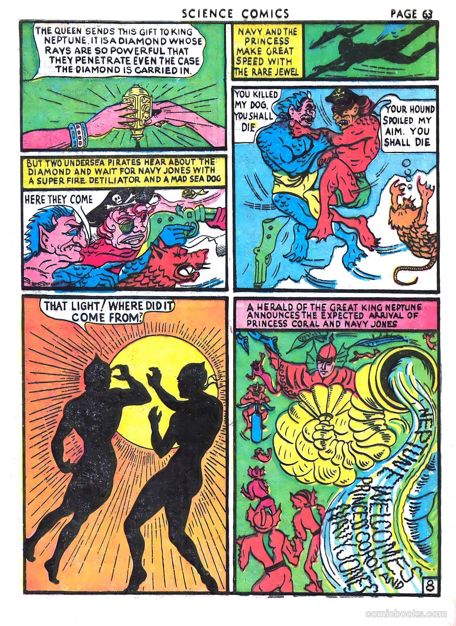 Science Comics #4 (1940) — page 64 of 67