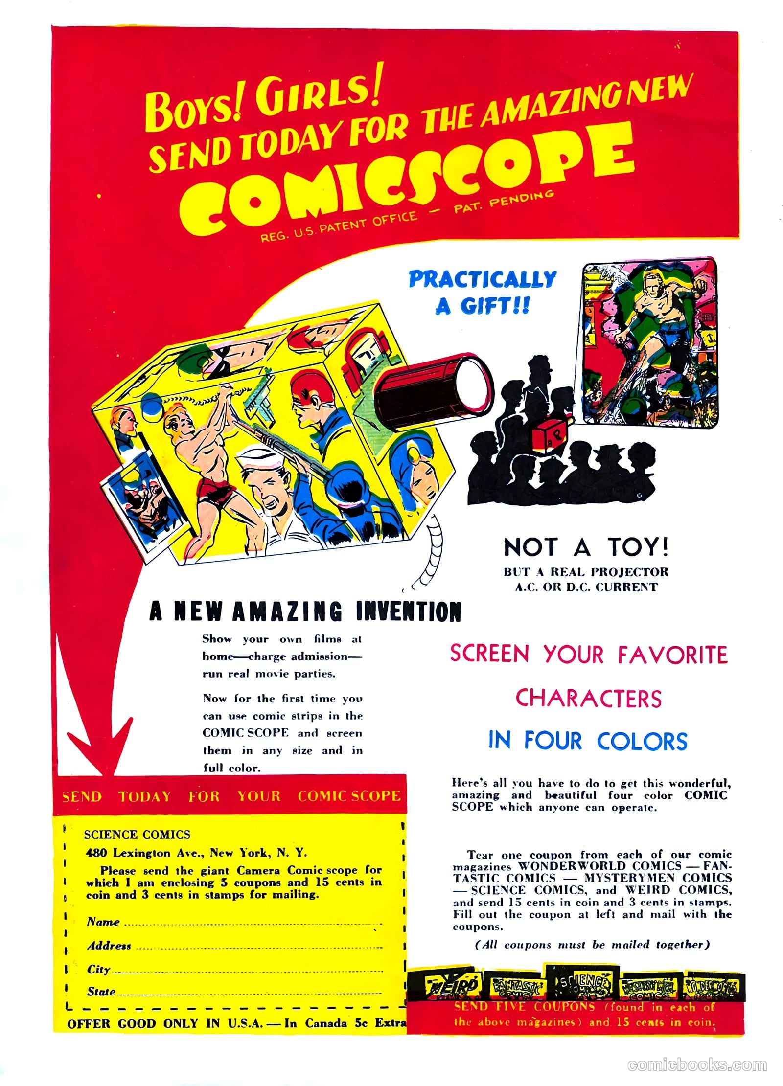 Science Comics #4 (1940) — page 67 of 67