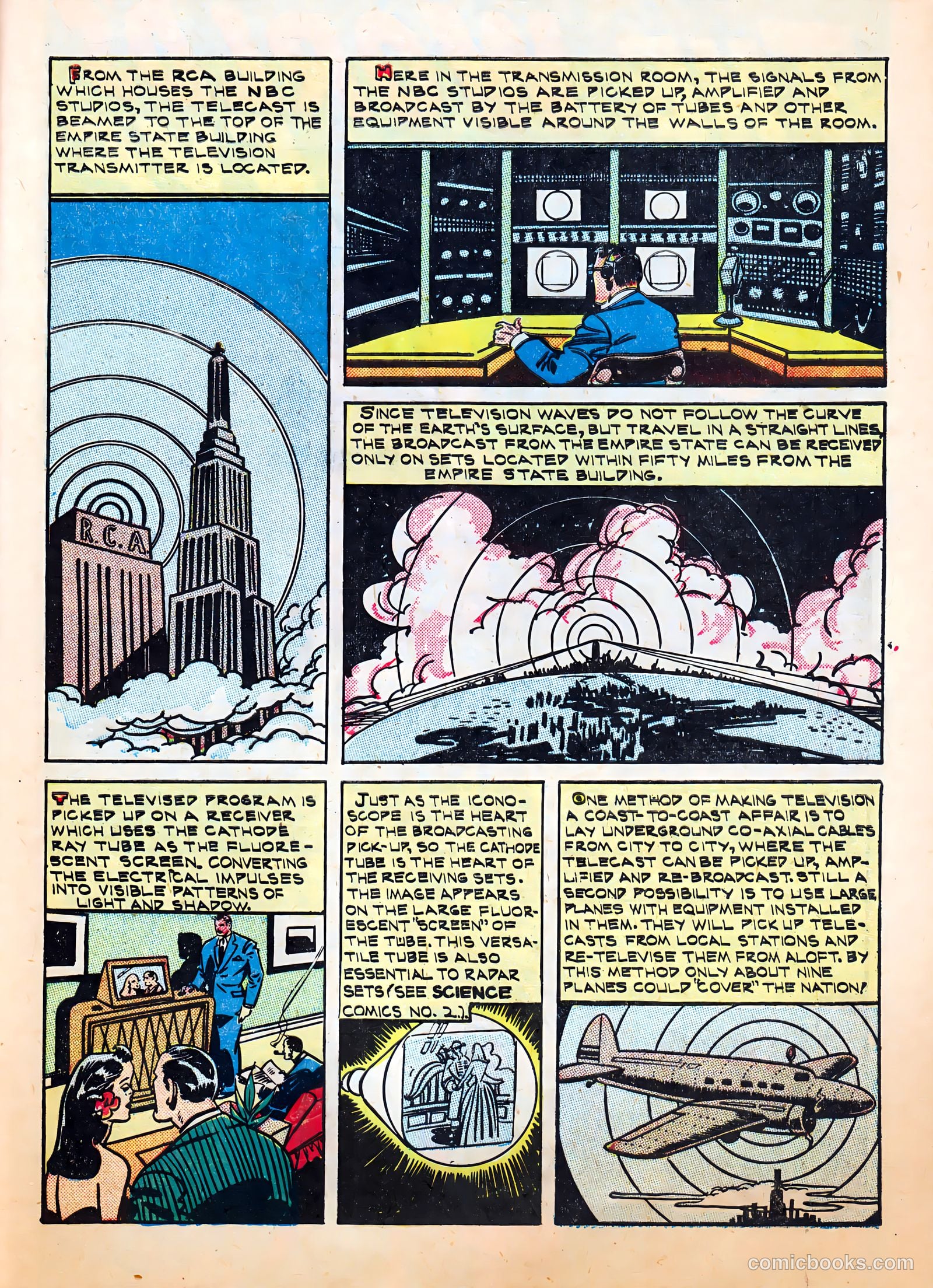 Science Comics #4 (1946) — page 7 of 36