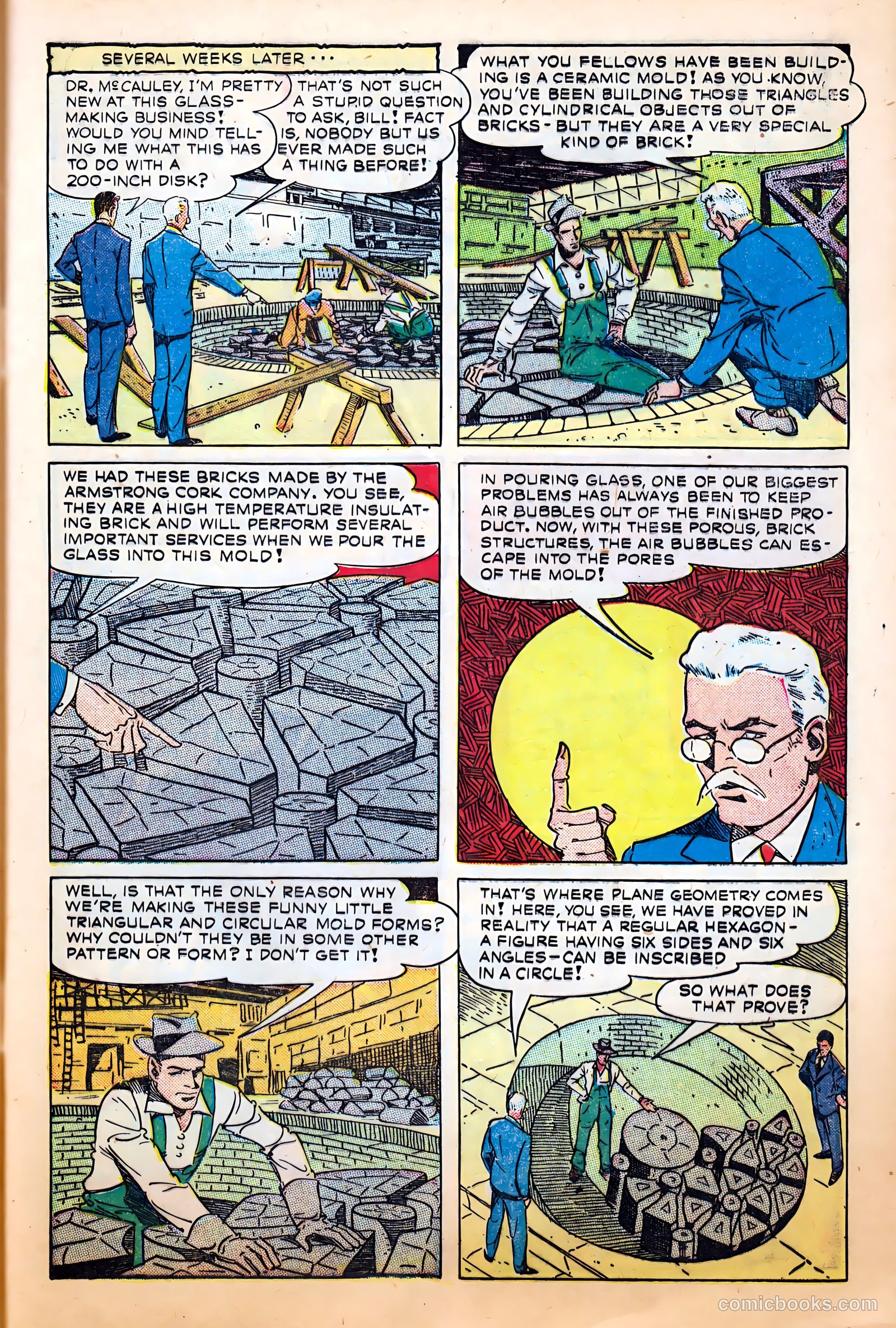 Science Comics #4 (1946) — page 9 of 36