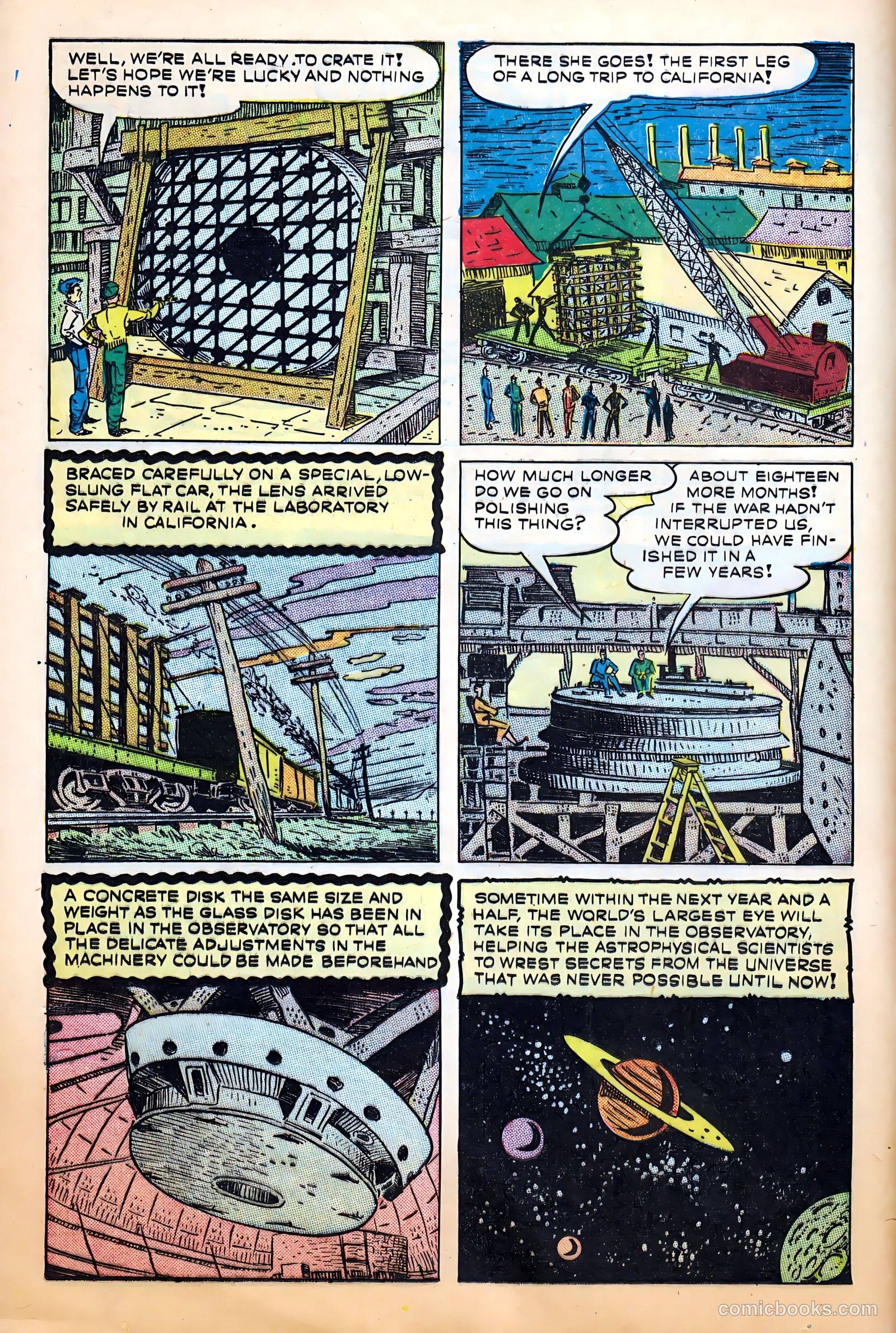 Science Comics #4 (1946) — page 12 of 36