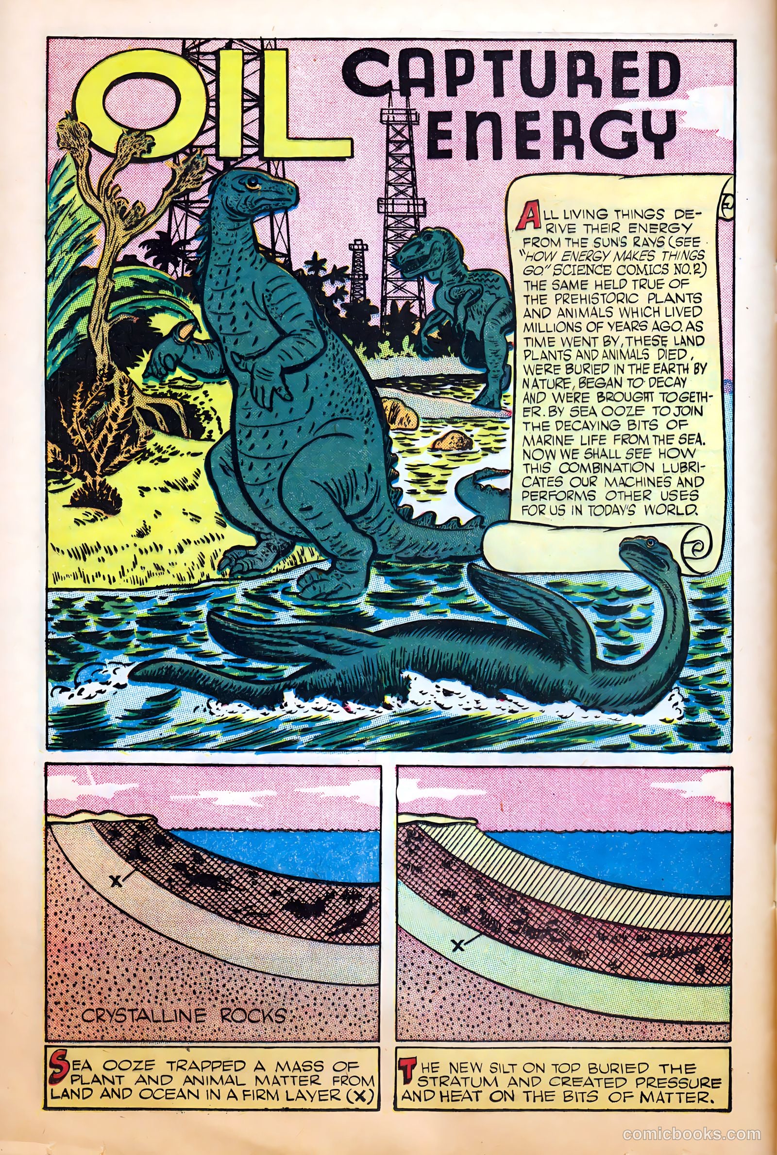 Science Comics #4 (1946) — page 16 of 36