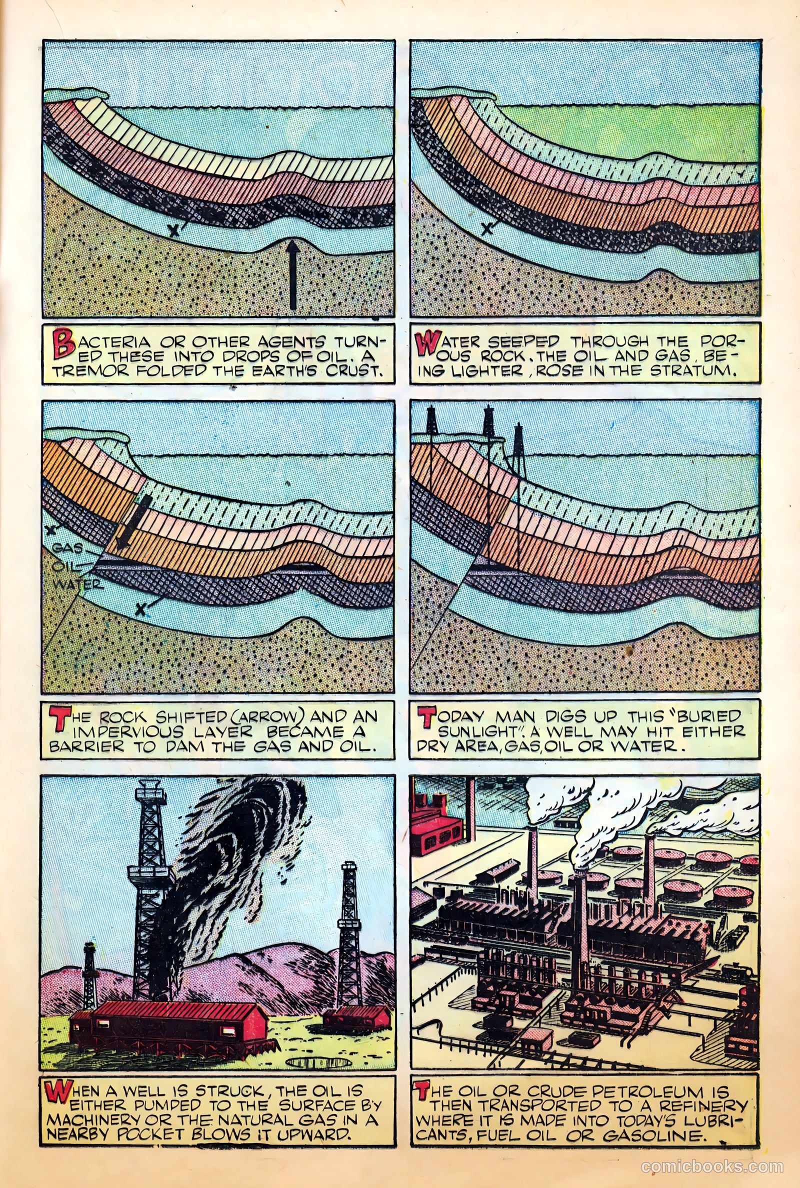 Science Comics #4 (1946) — page 17 of 36